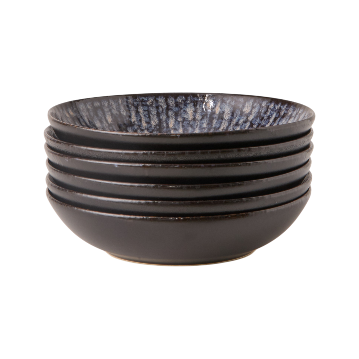 Lot de 6 Assiettes creuses Canelé Anadia Lot de 6 Assiettes creuses Canelé Anadia