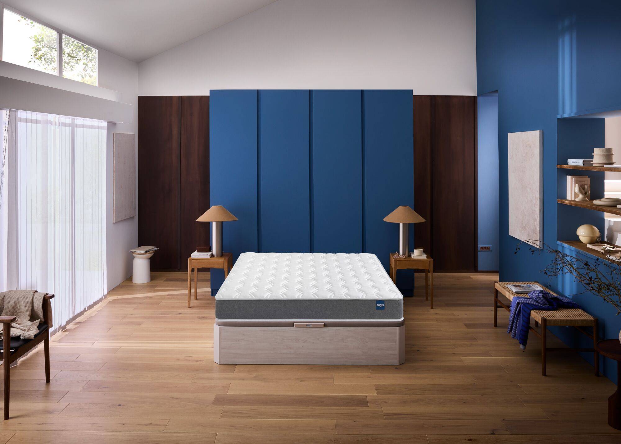 Ensemble sommier coffre Space up et matelas primo 19 cm Regular