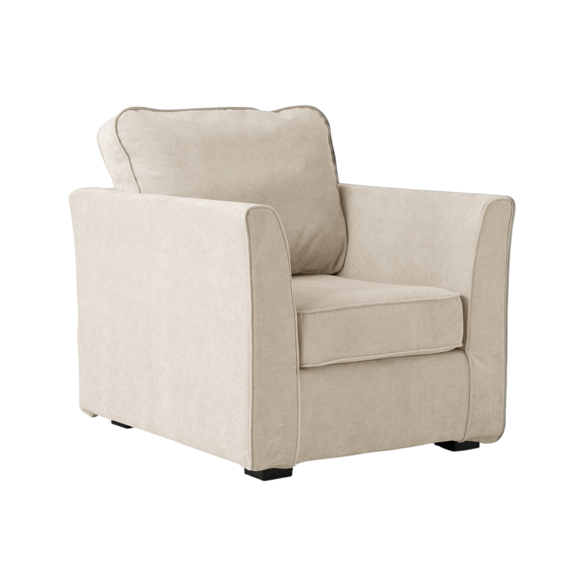 Fauteuil tissu déhoussable Marbella