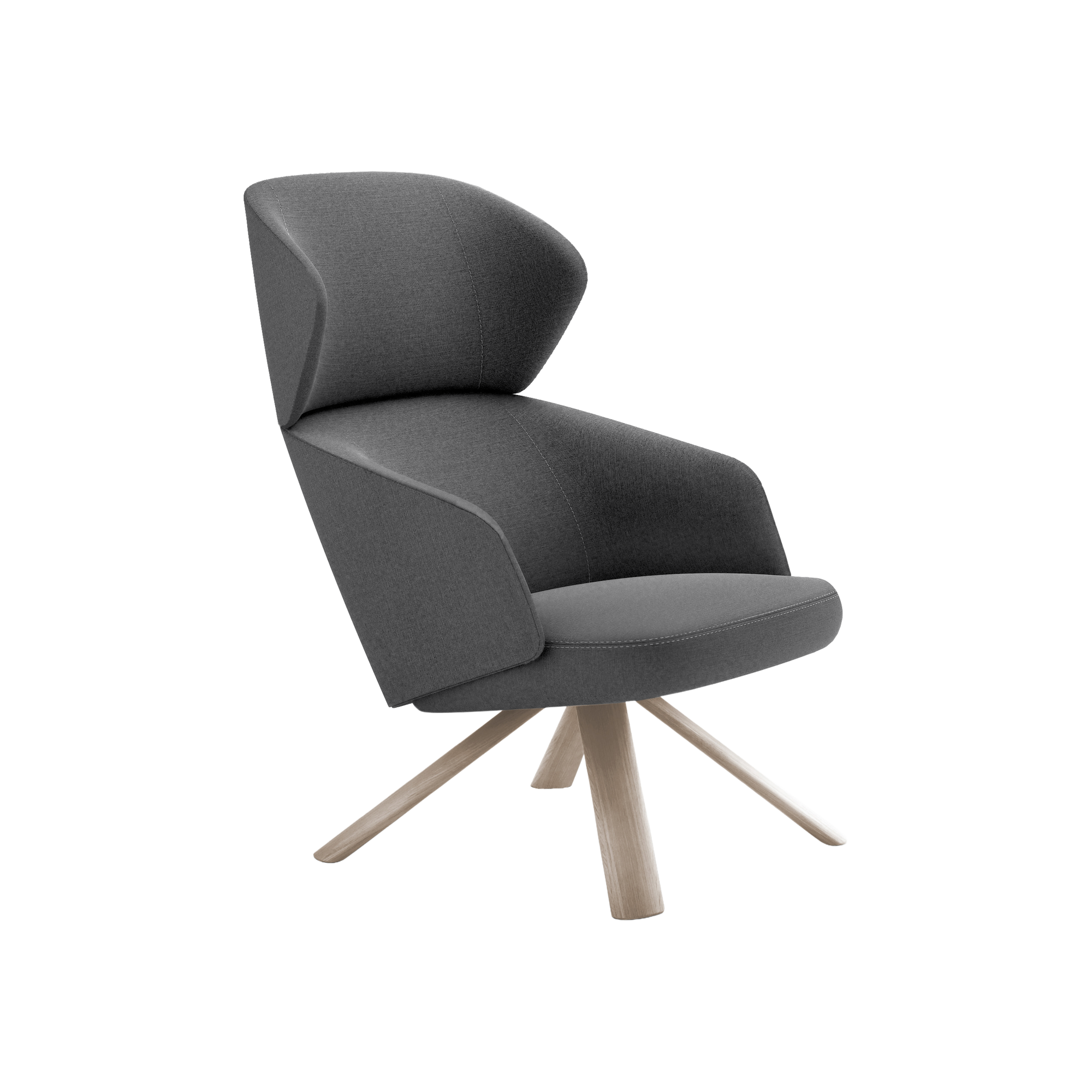 Fauteuil lounge Eztia avec têtiere