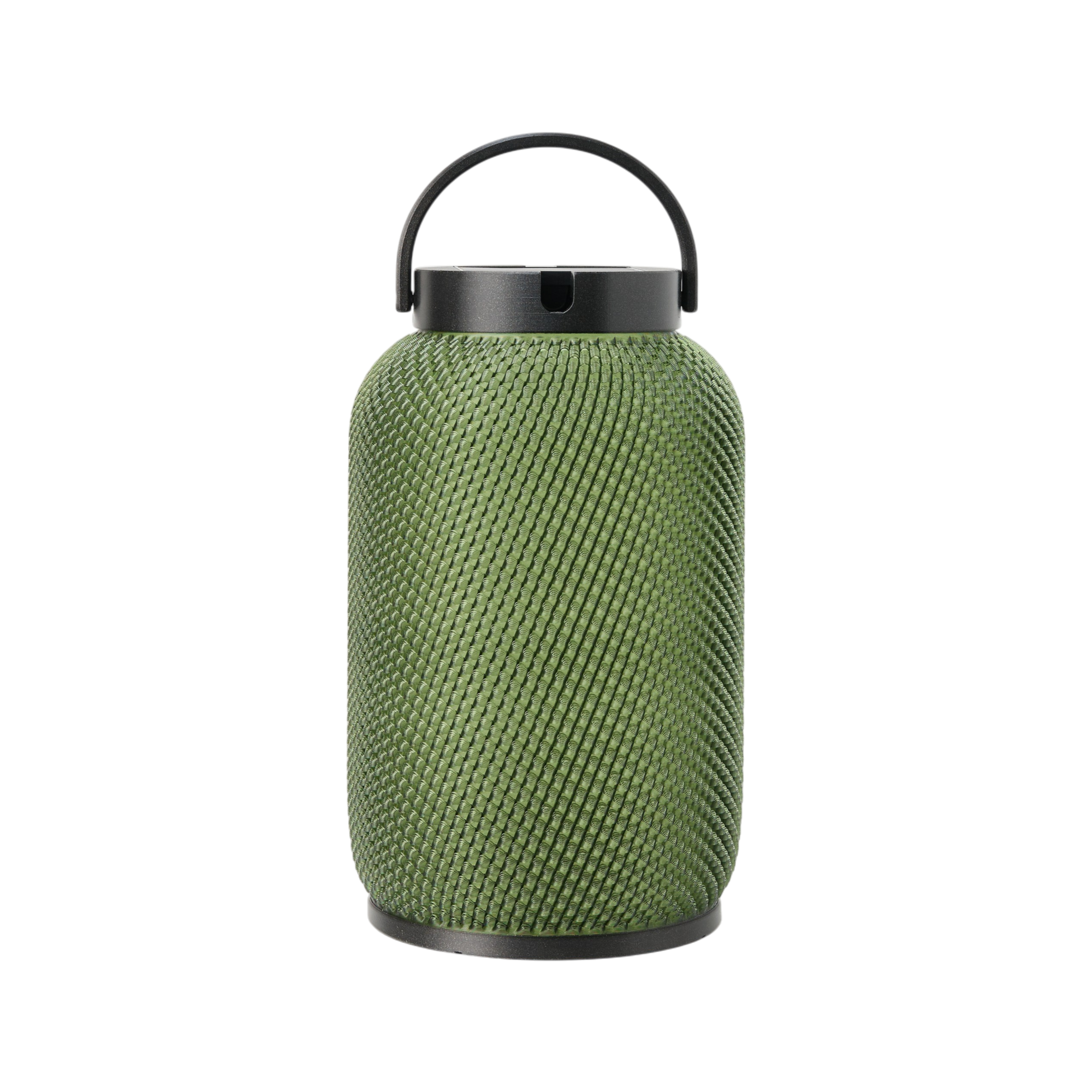 LOLIE -Lanterne lestée à poser H 47,5 cm solaire & rechargeable 300 LM maille OLIVE - Image 1