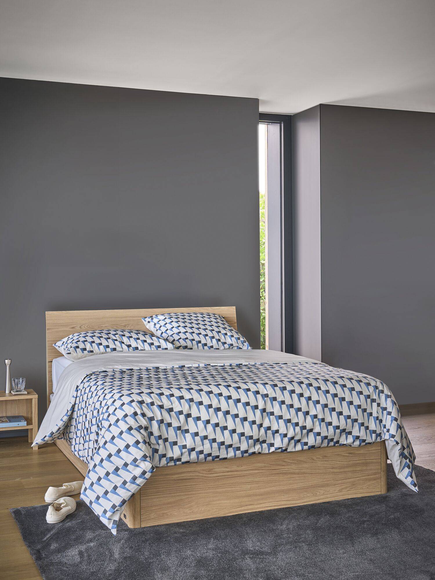 Parure de lit coton bio Nautique Urbain