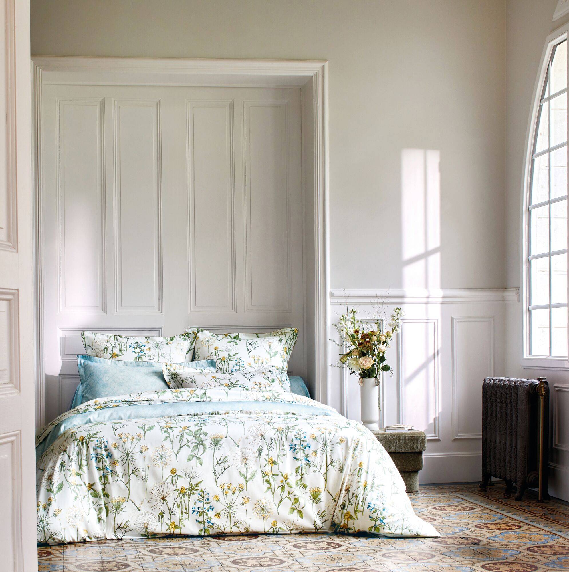 Housse de couette Angelica Tilleul