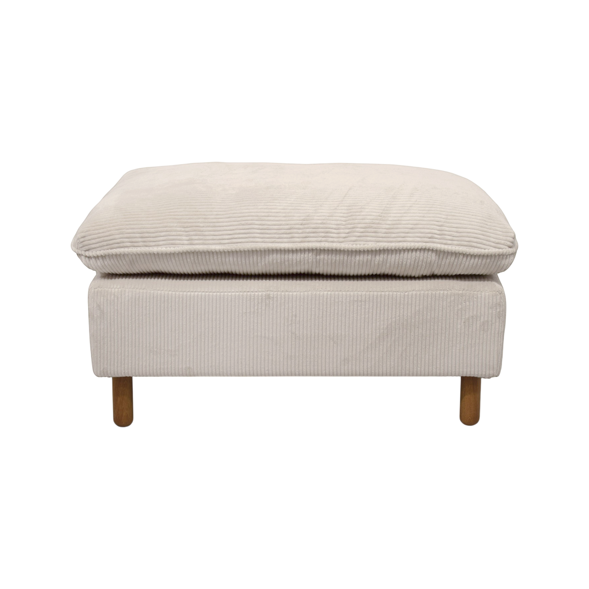 Repose-pieds velours côtelé Portimo Repose-pieds velours côtelé Portimo