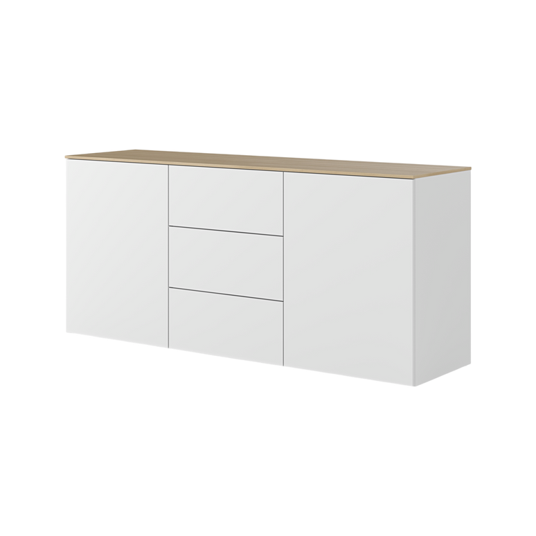Buffet 2 portes 3 tiroirs Tilda Buffet 2 portes 3 tiroirs Tilda
