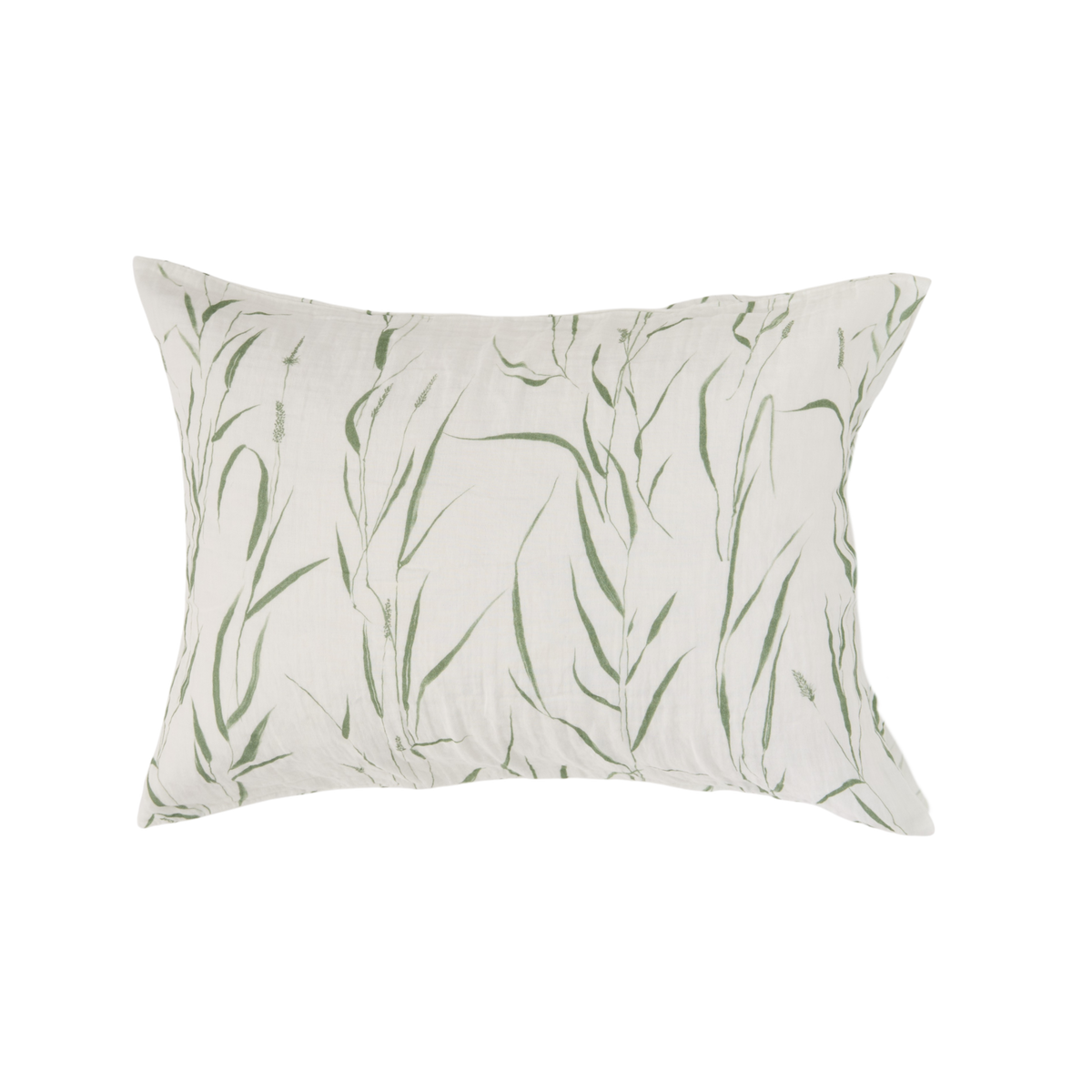 Lot de 2 taies d'oreiller gaze de coton Vulpin CAMIF Lot de 2 taies d'oreiller gaze de coton Vulpin CAMIF