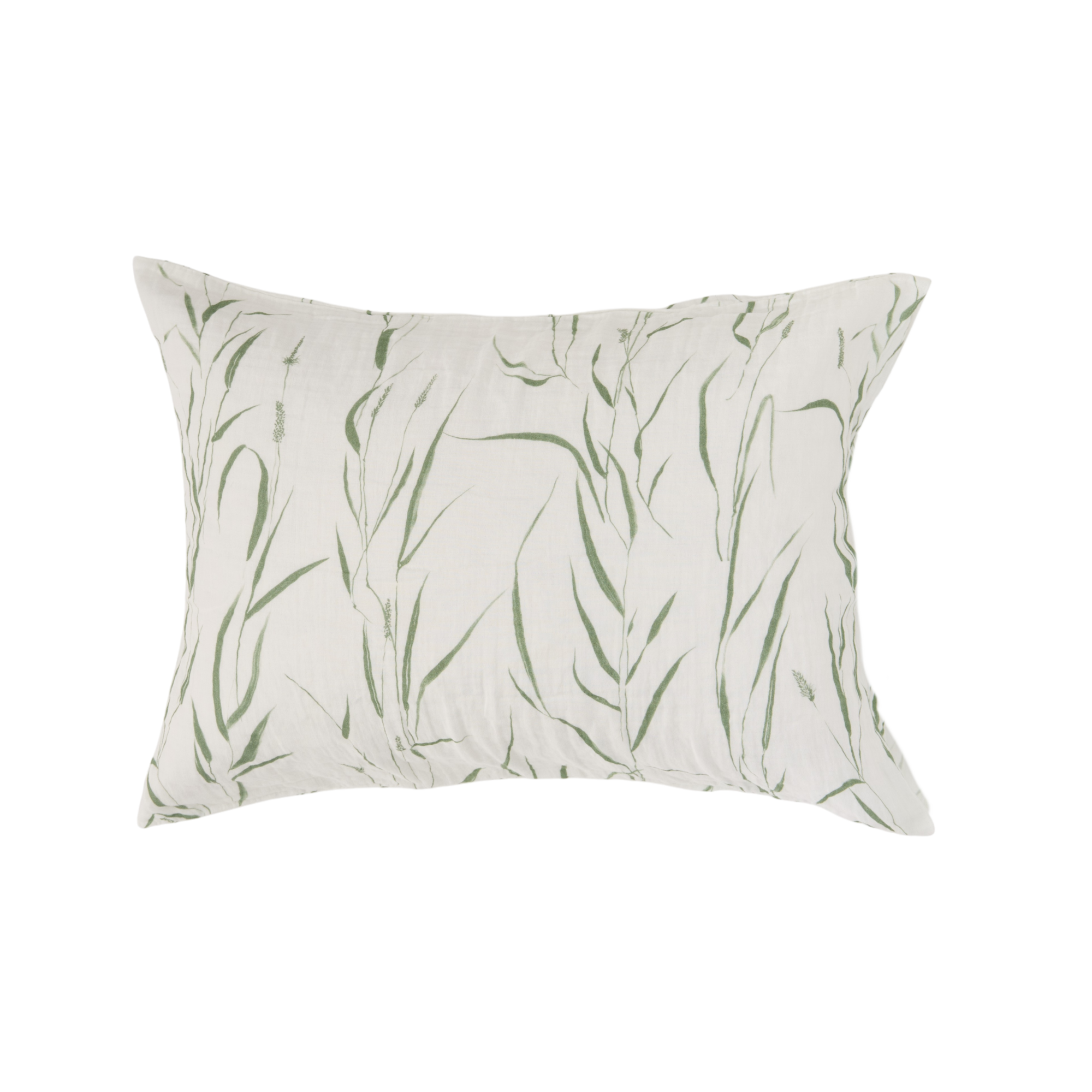 Lot de 2 taies d'oreiller gaze de coton Vulpin