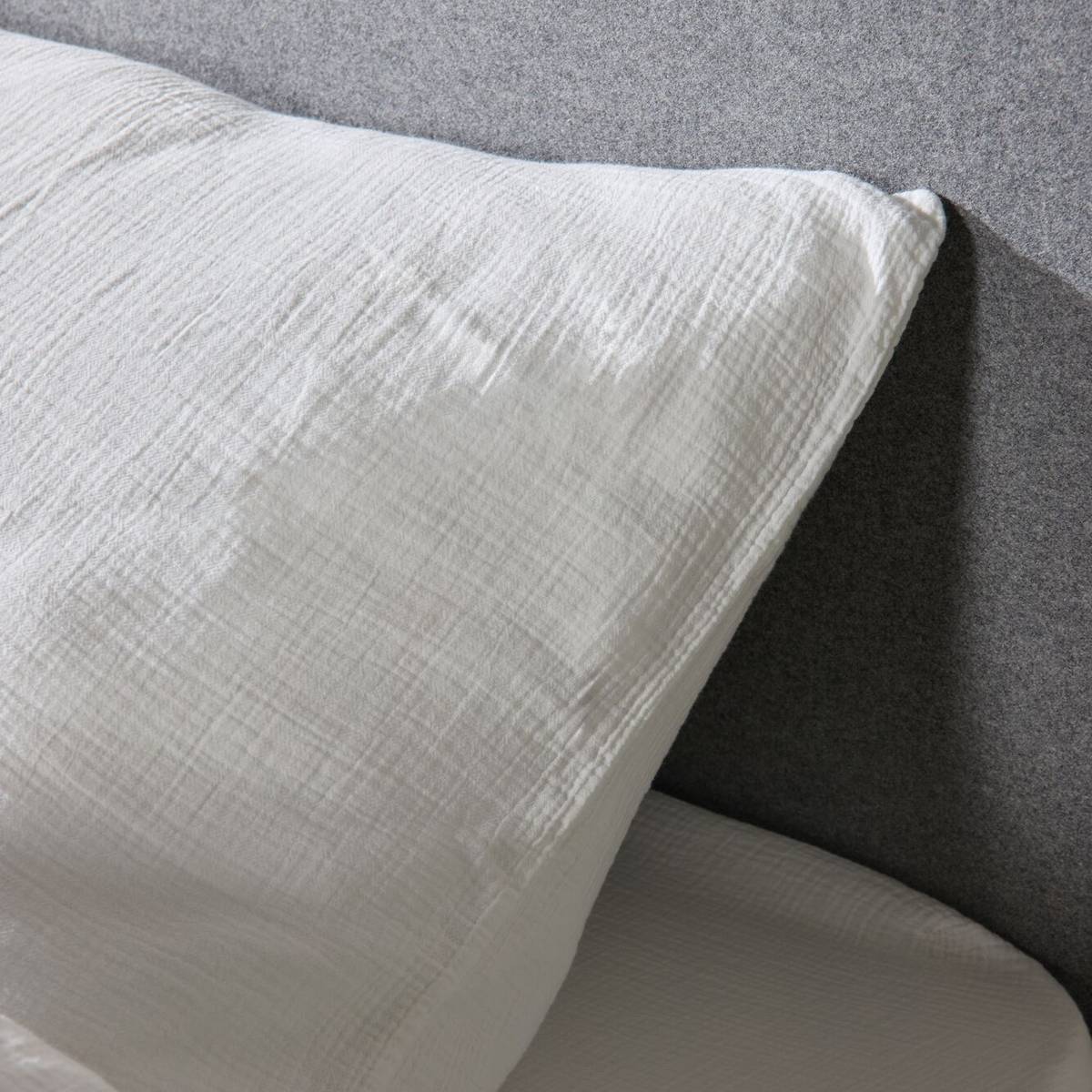 Taie d'oreiller gaze de coton bio Lou Taie d'oreiller gaze de coton bio Lou