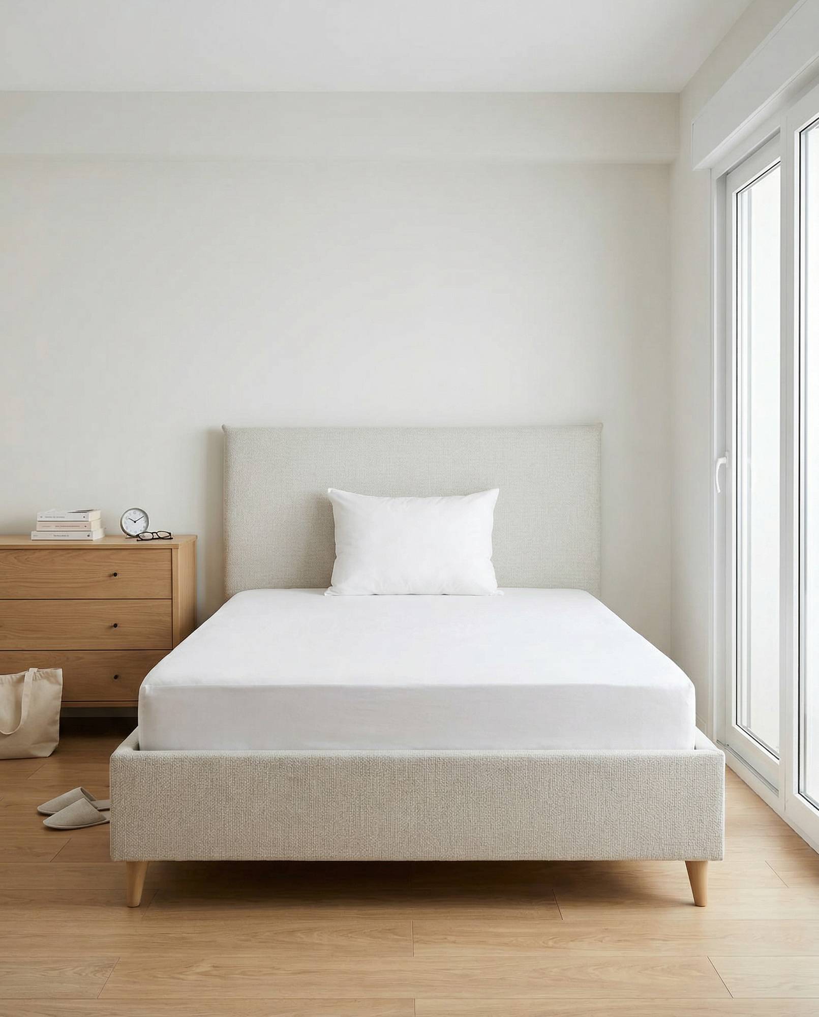 Protège matelas molleton anti acariens et bactérien Anais