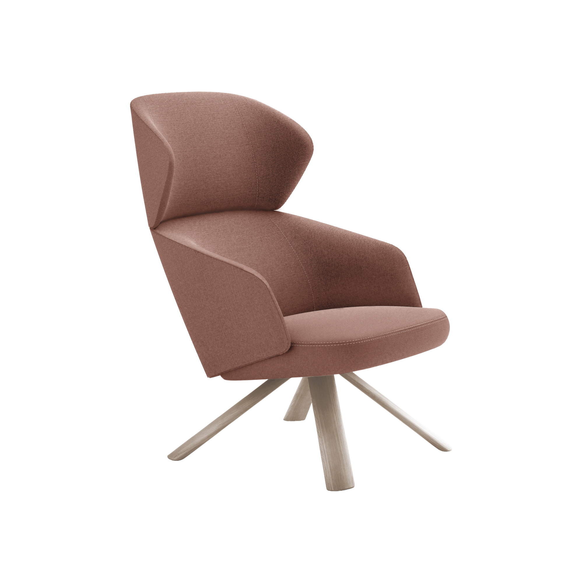 Fauteuil lounge Eztia avec têtiere