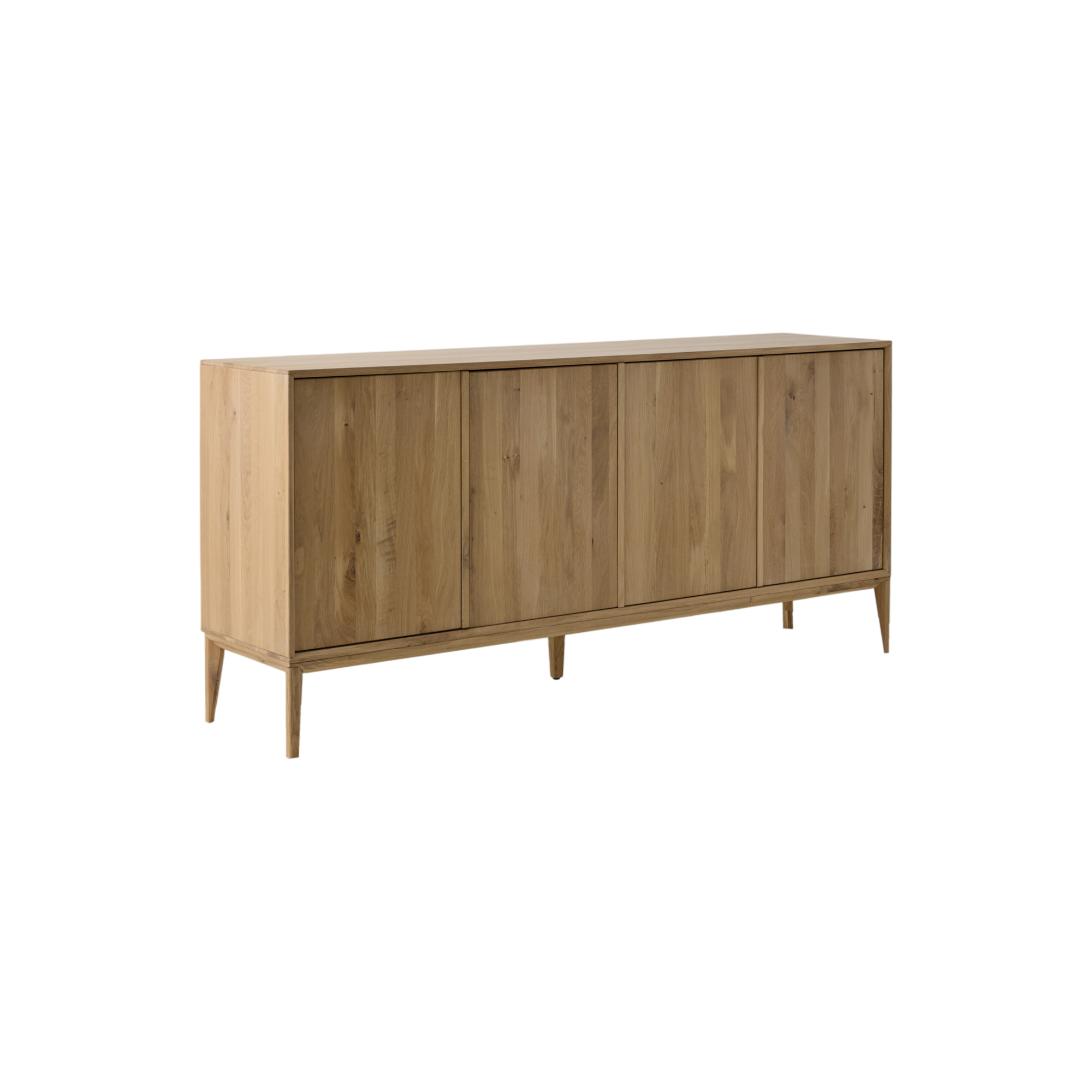 Buffet chêne massif 4 portes Charles