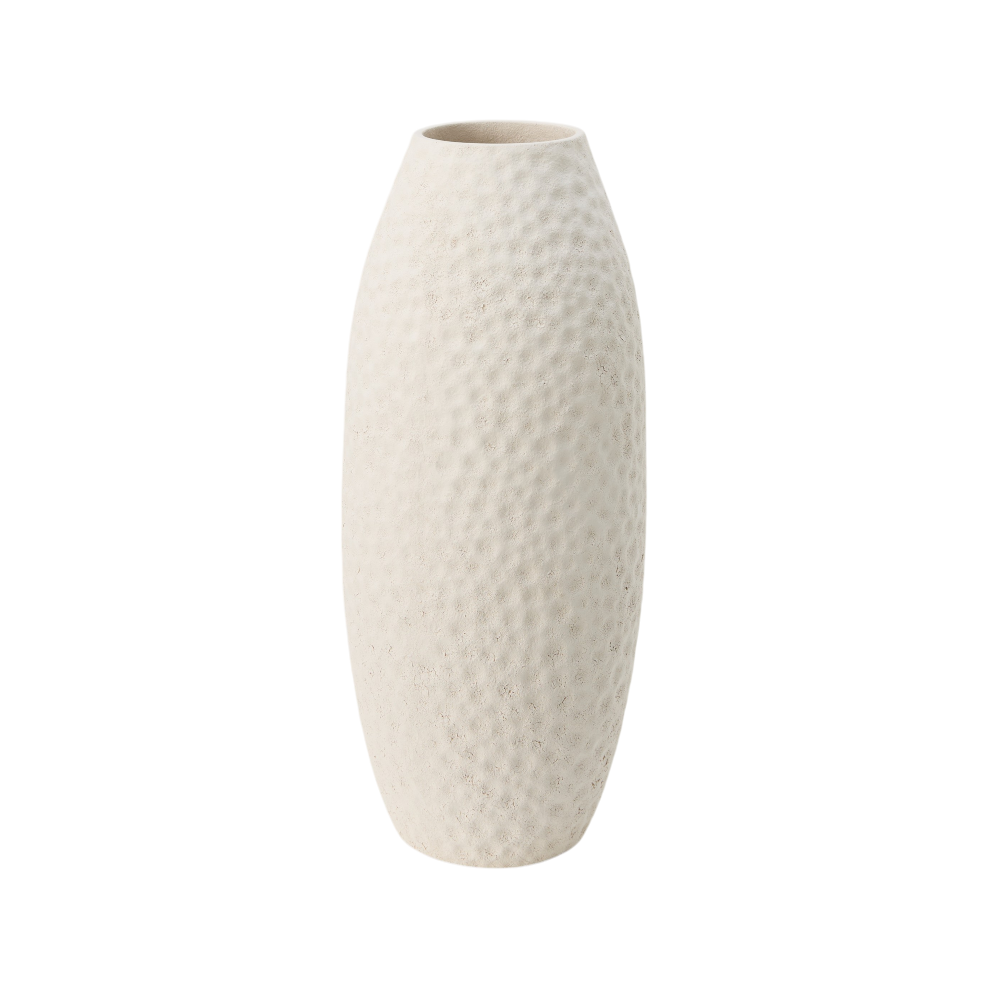 Vase céramique déco martelé 40 cm Solène