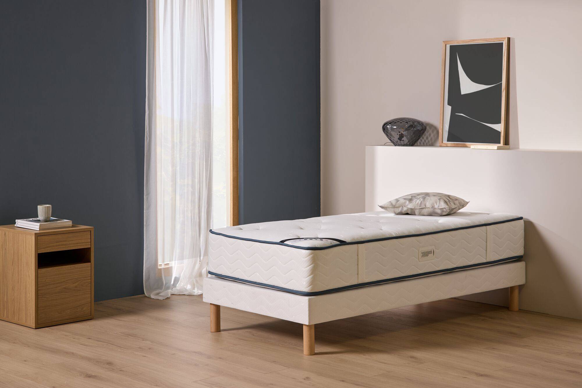 Matelas ressorts ensachés 28 cm Memory - Image 1