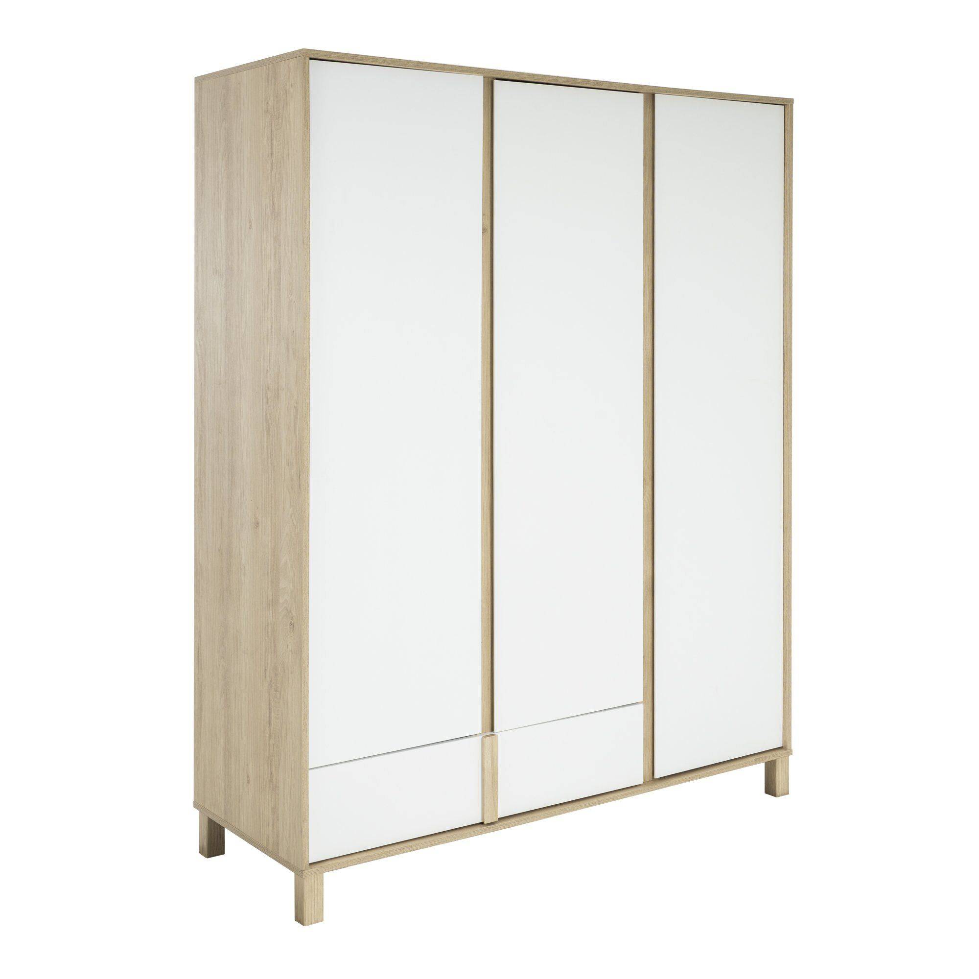 Armoire 3 portes 1 tiroir Gabrielle