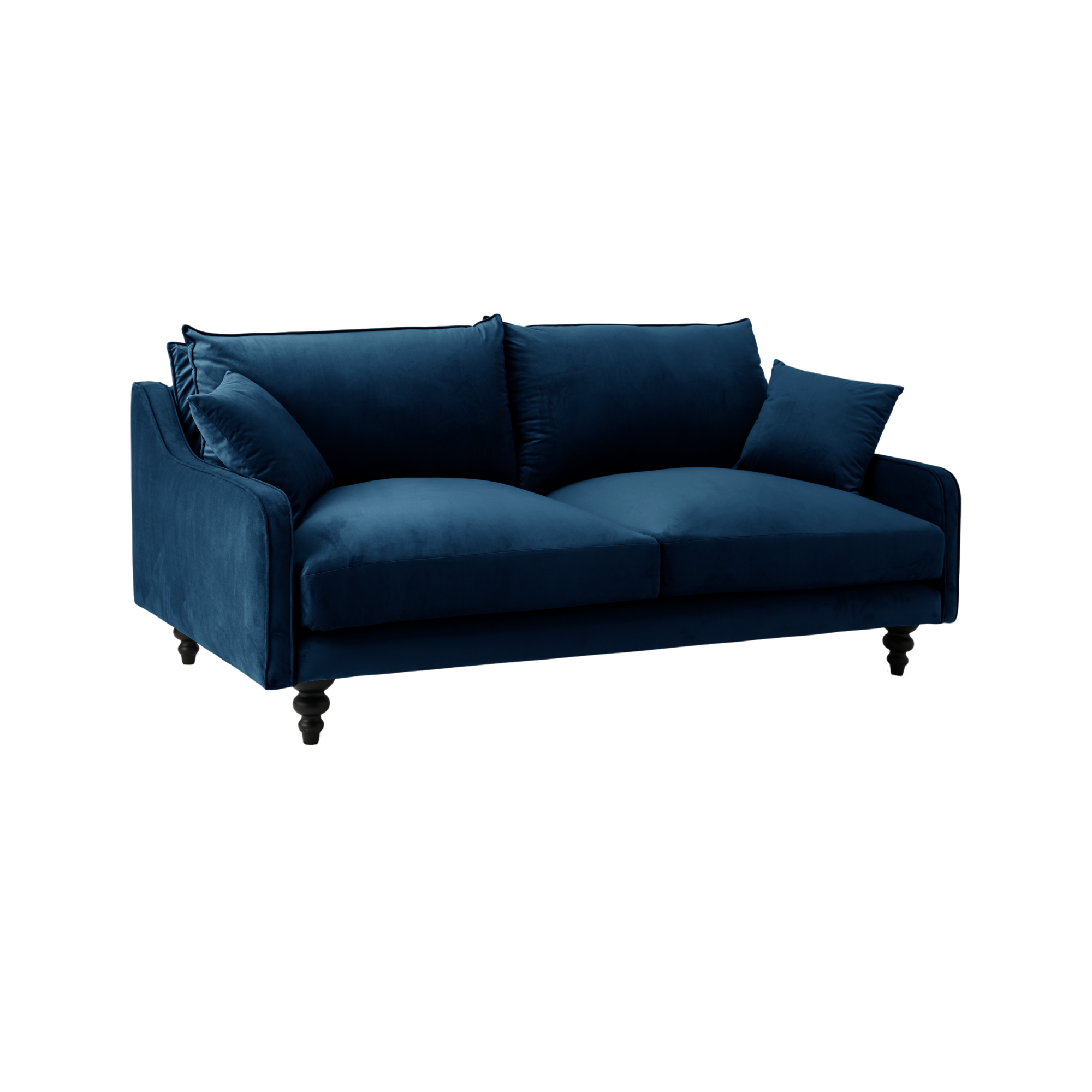 Canapé velours Orso