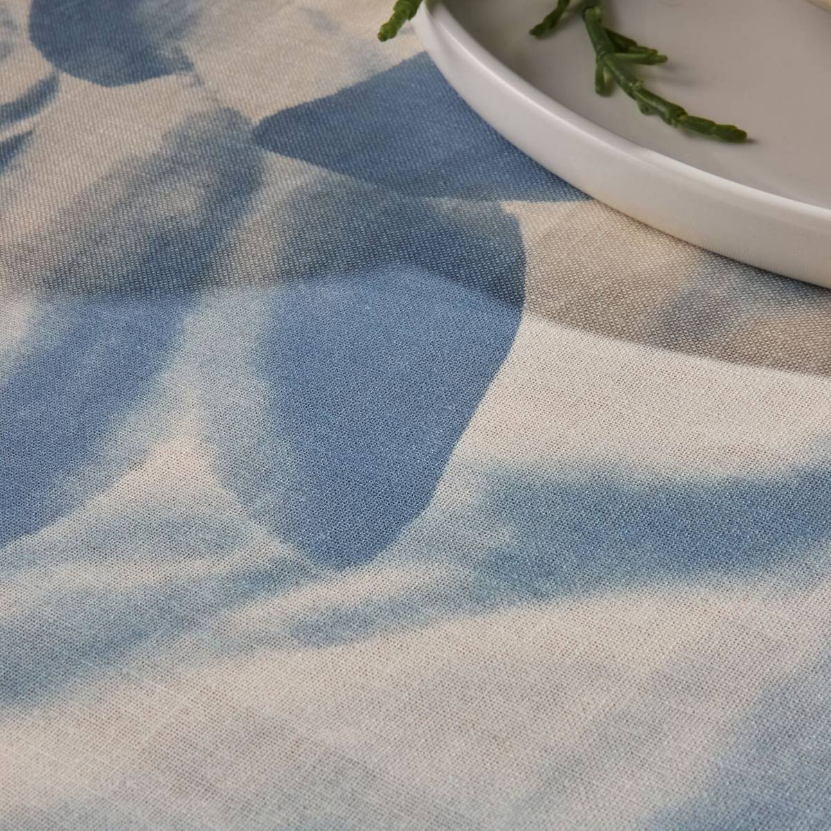 Nappe coton lin Plantain Nappe coton lin Plantain