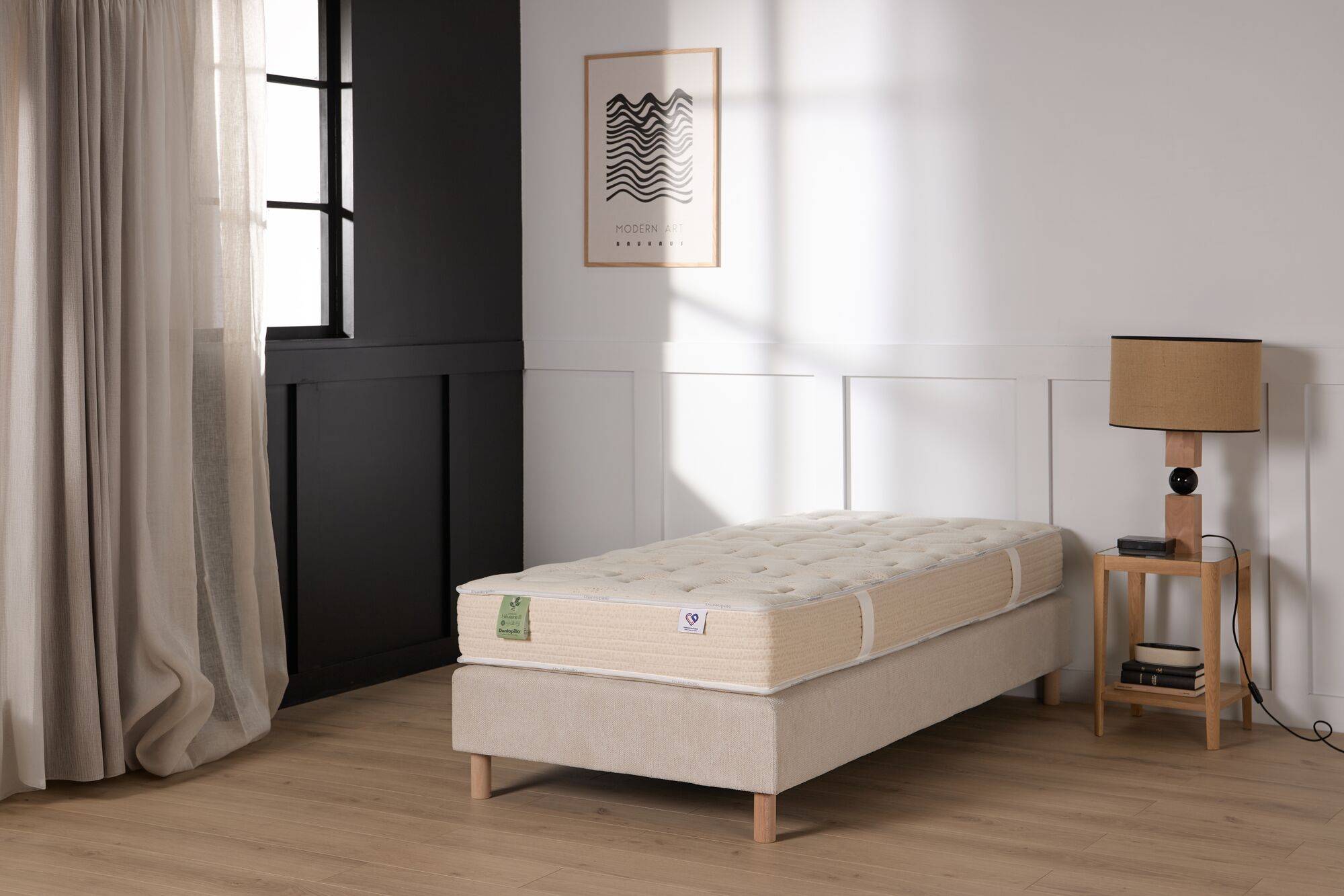 Matelas latex d'origine naturelle 22 cm Hévéane