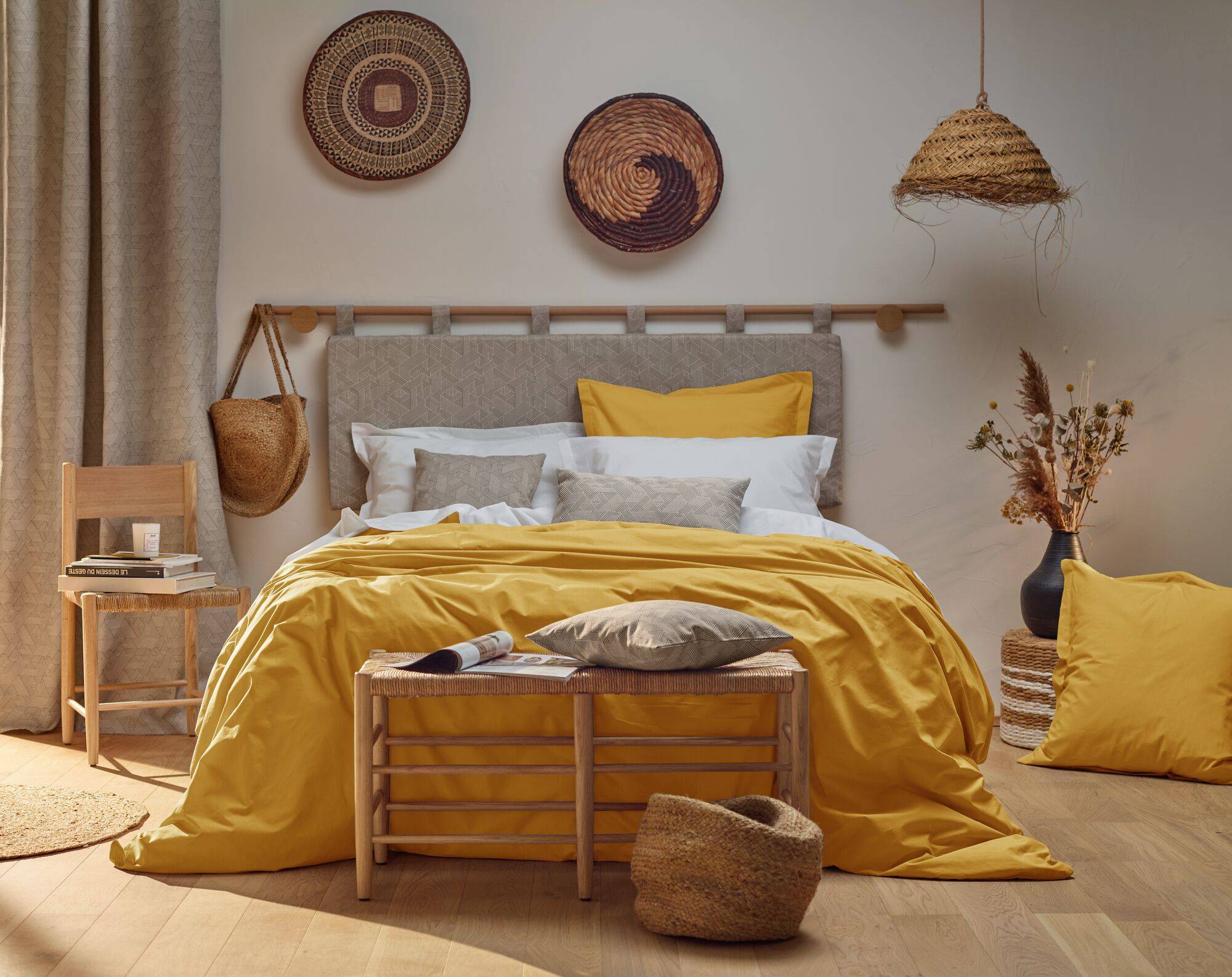 Housse de couette percale bio Elise