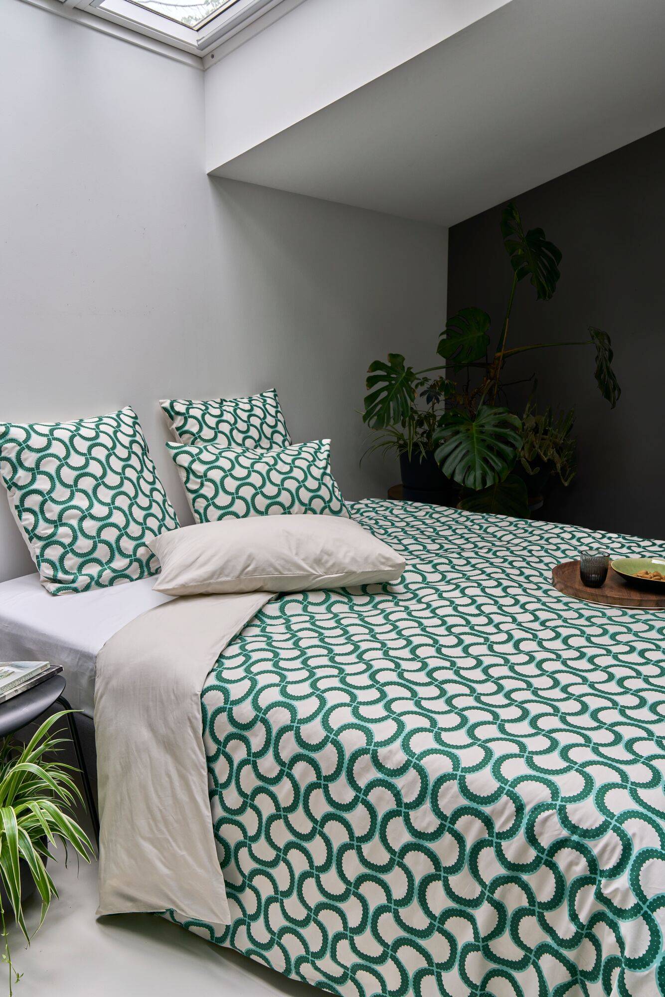 Parure de lit coton Jardin urbain