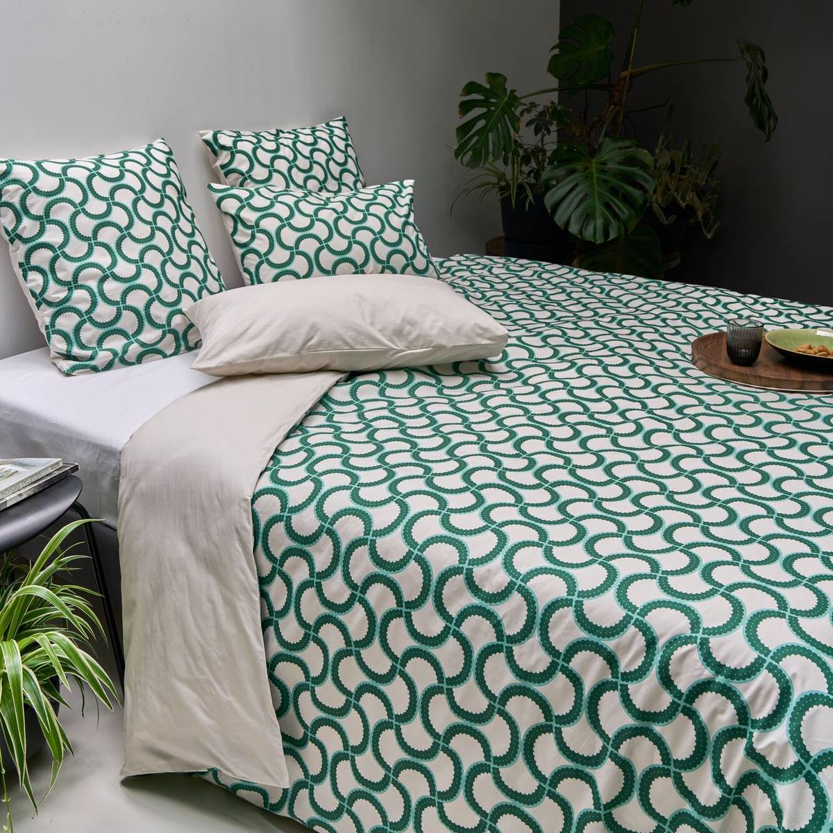 Parure de lit coton Jardin urbain Parure de lit coton Jardin urbain
