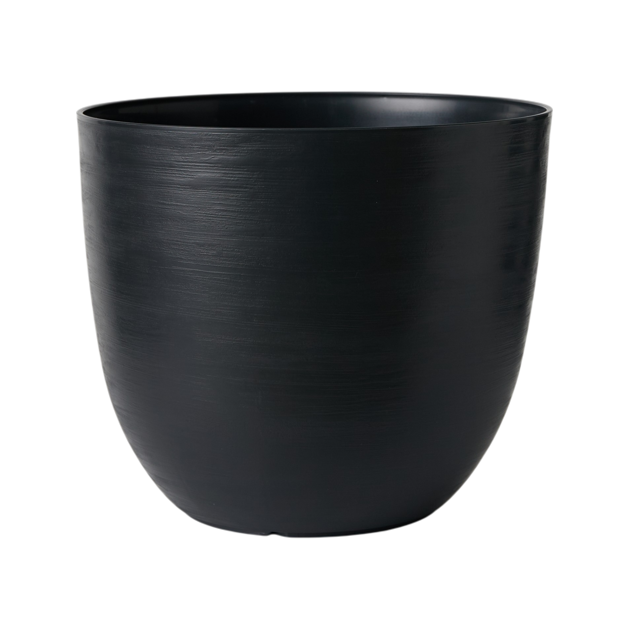 Pot avec réservoir 38 cm OVER noir