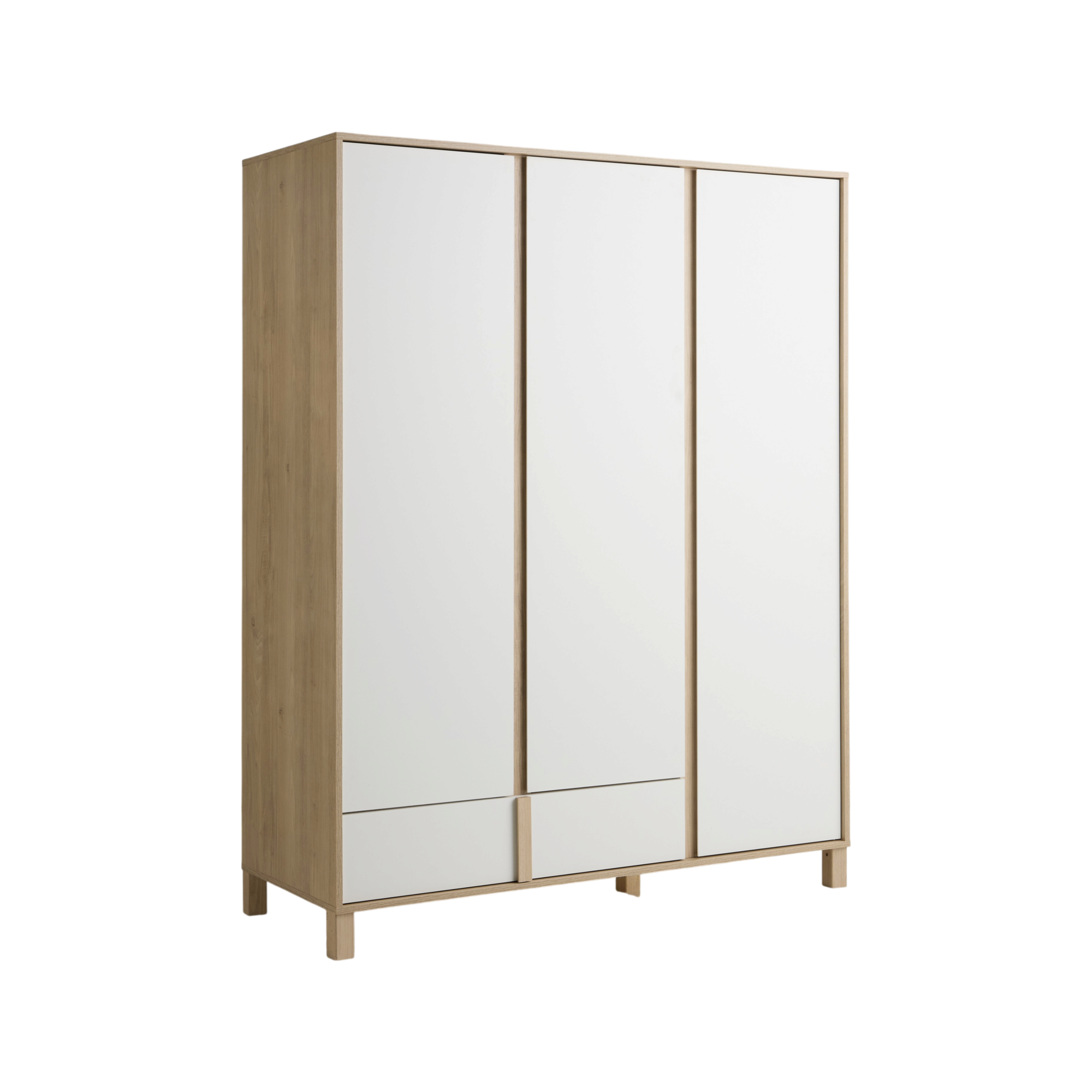 Armoire 3 portes 1 tiroir Gabrielle