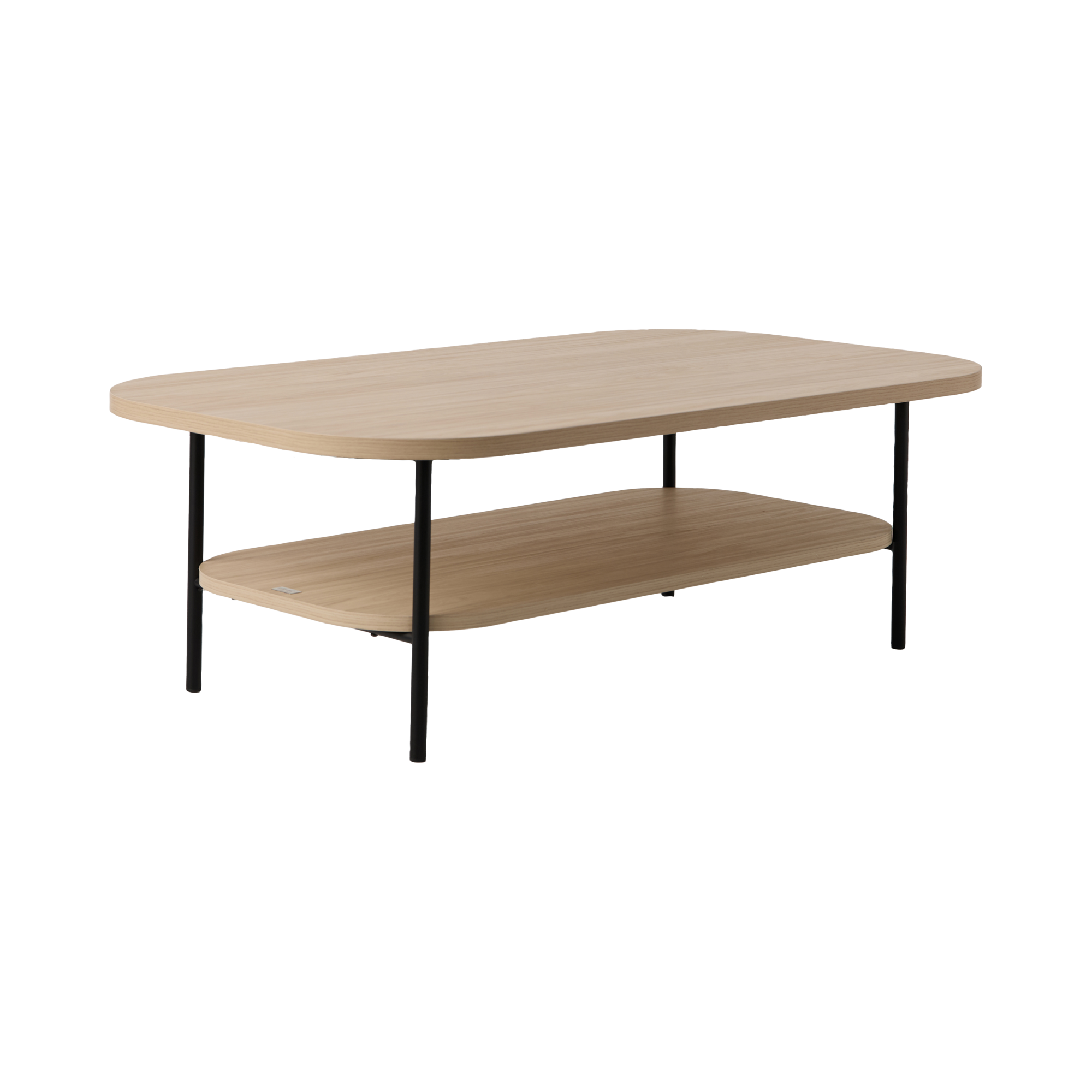 Apportez du style et de la praticité à votre salon avec la table basse Mila CAMIF. Son design raffiné mêle avec harmonie le métal noir et le décor chêne blanchi, créant un équilibre subtil entre inspirations rétro et contemporaines.Dotée d'un plateau principal spacieux et d'un second plateau en dessous, elle offre une surface supplémentaire idéale pour déposer des livres, des magazines ou d'autres objets du quotidien. Son allure minimaliste et ses finitions soignées en font une pièce décorative aussi esthétique que fonctionnelle.Facile d'entretien, la table basse Mila deviendra vite l'élément central de votre salon. Complétez votre aménagement avec les autres meubles de la collection Mila, une véritable collection coup de cœur qui conjugue style et fonctionnalité.