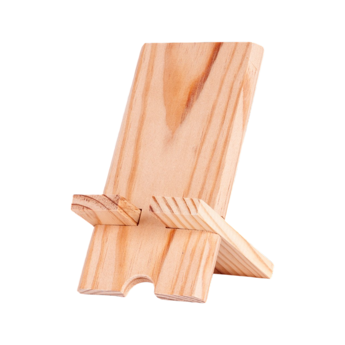 Support de téléphone en bois revalorisé Support de téléphone en bois revalorisé
