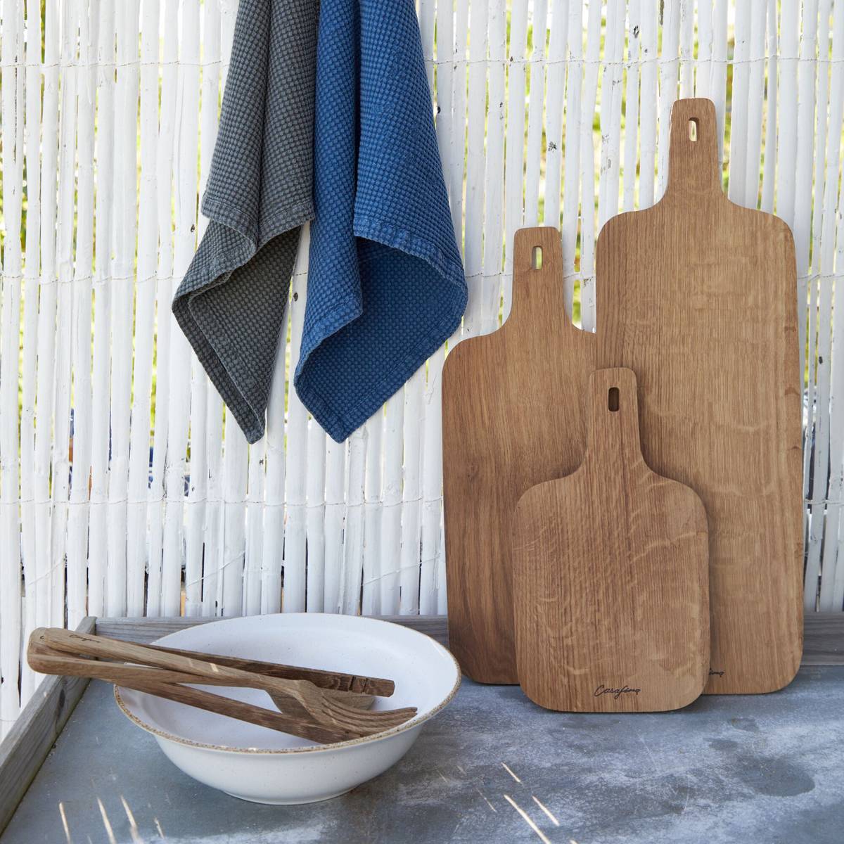 Planche à découper avec poignée 54cm Oak Wood Planche à découper avec poignée 54cm Oak Wood