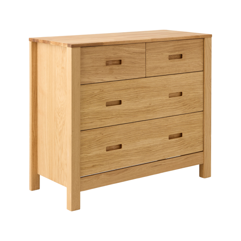 Commode en bois 4 tiroirs Luminescence Commode en bois 4 tiroirs Luminescence