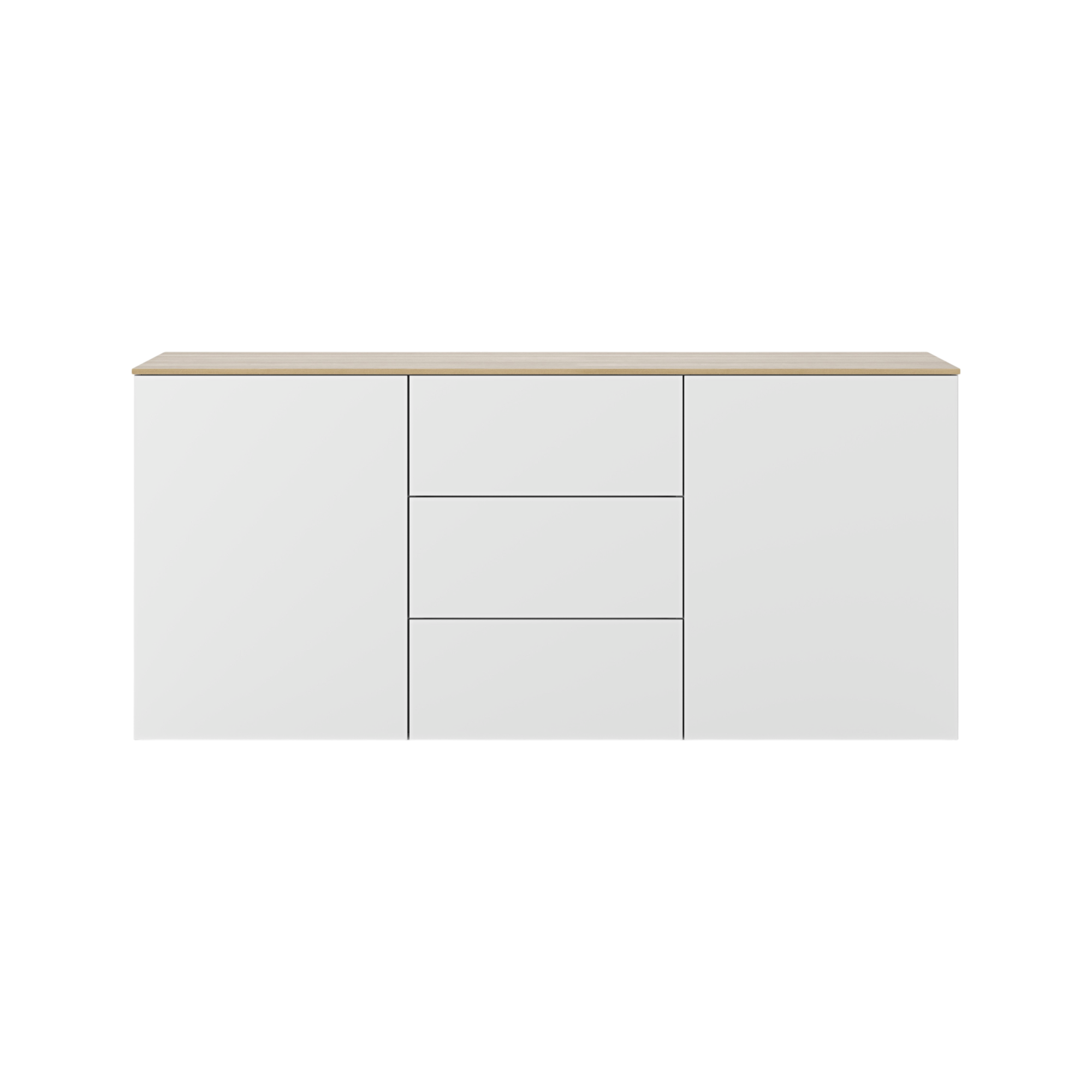 Buffet 2 portes 3 tiroirs Tilda