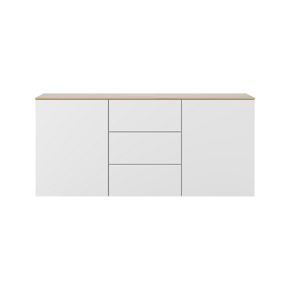 Buffet 2 portes 3 tiroirs Tilda Buffet 2 portes 3 tiroirs Tilda