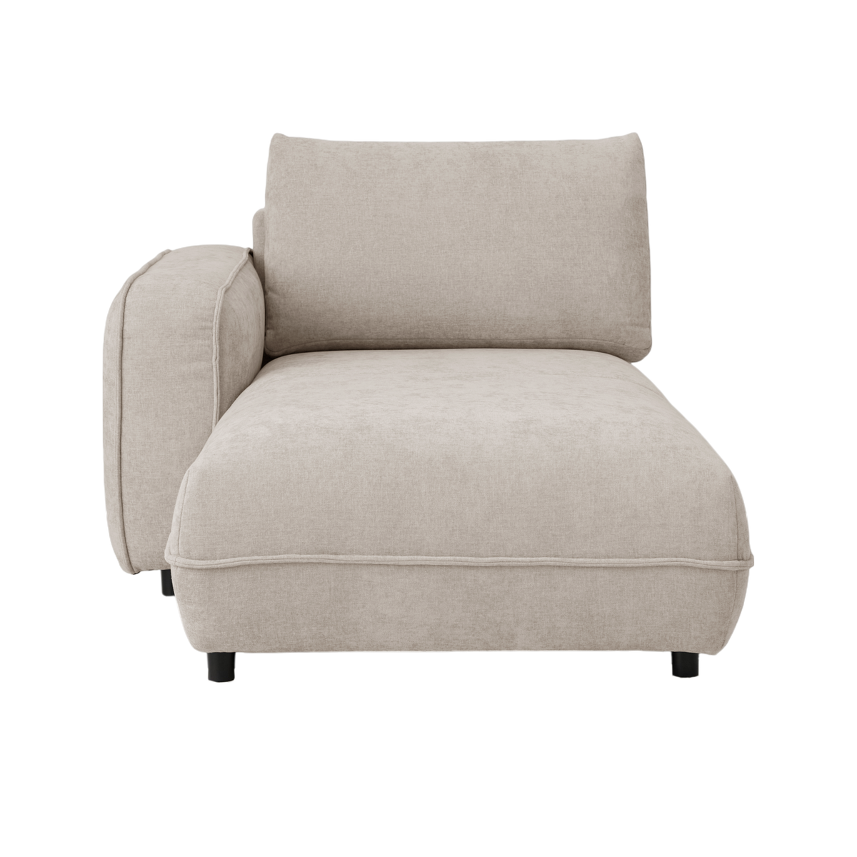 Méridienne pour canapé modulable tissu Solenn Méridienne pour canapé modulable tissu Solenn