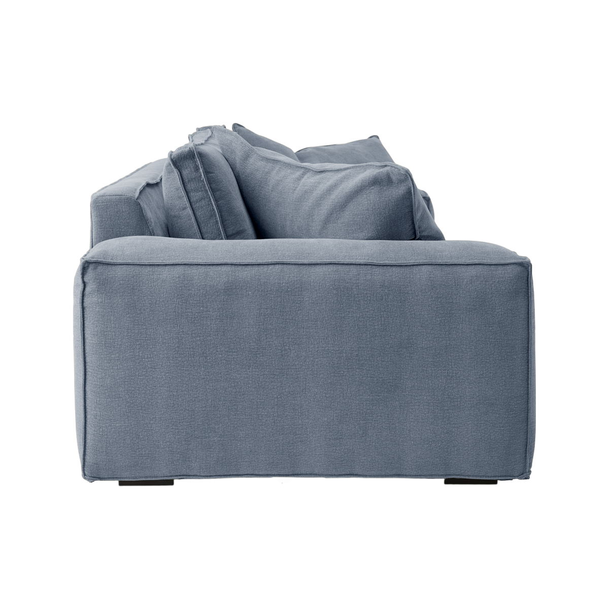 Canapé tissu effet lin Martin Canapé tissu effet lin Martin