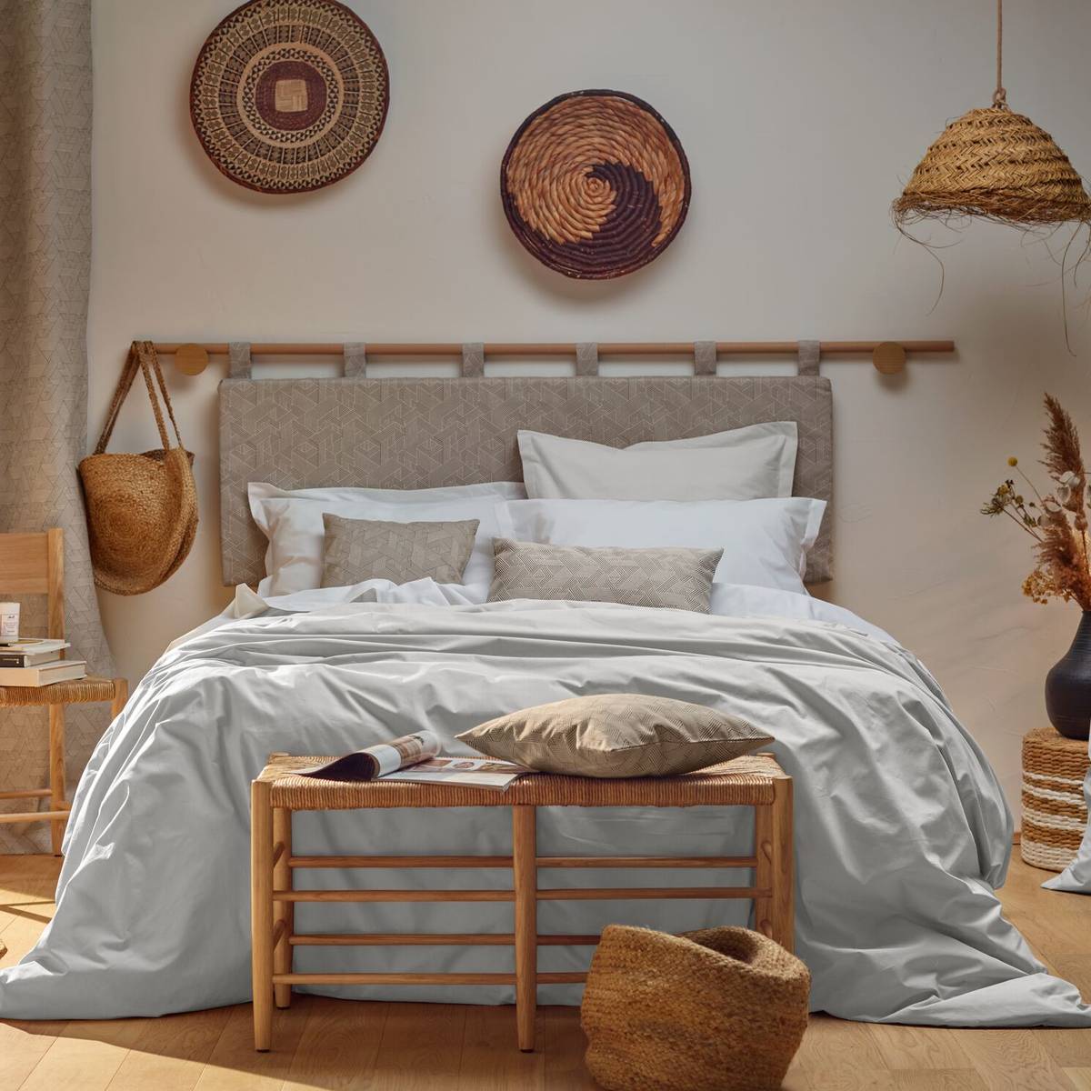 Housse de couette percale bio Elise Housse de couette percale bio Elise