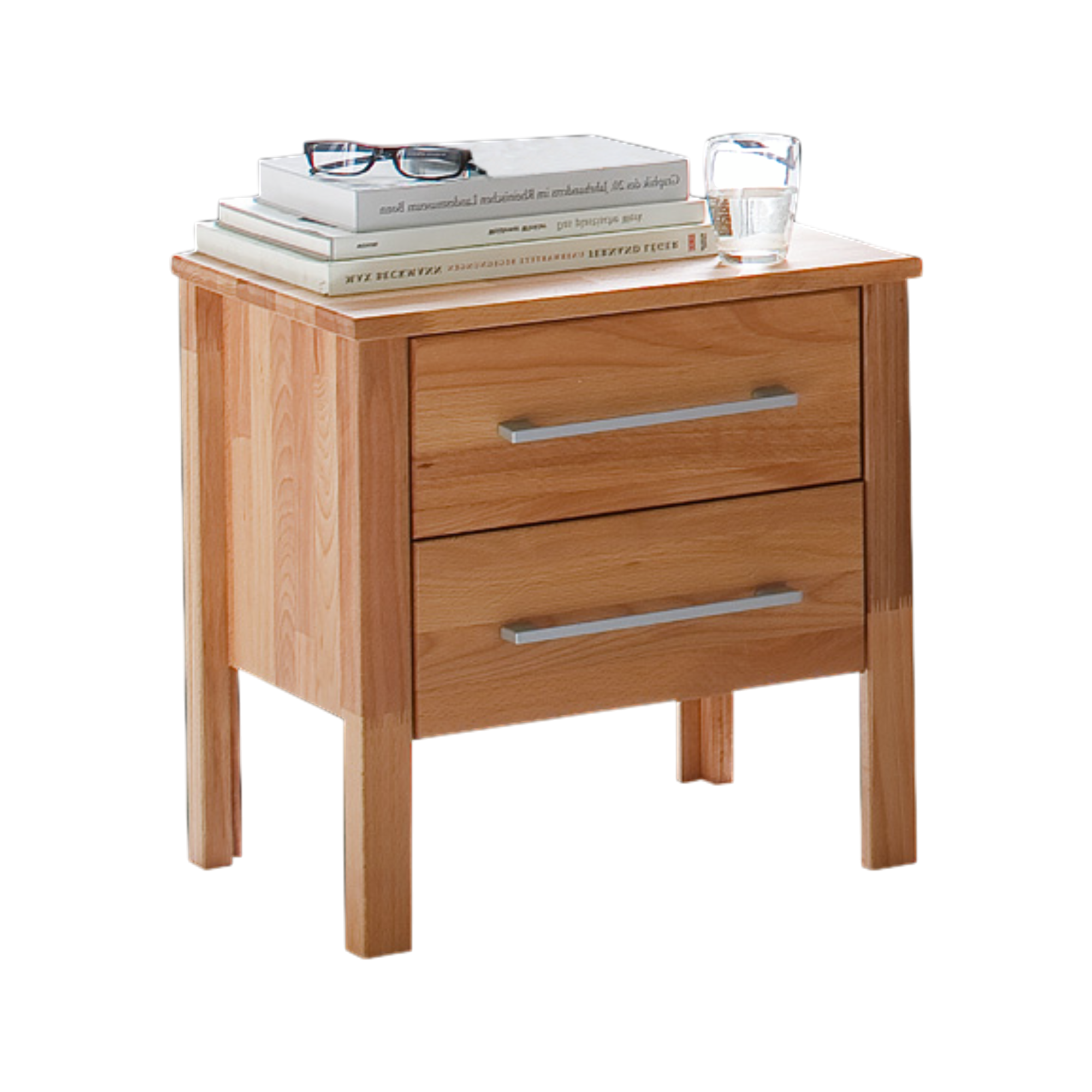 Table de chevet hêtre massif Charly - Camif