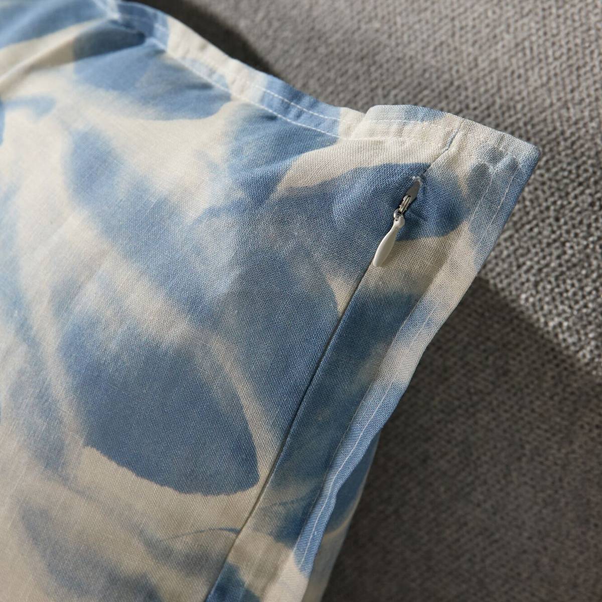 Coussin coton lin Plantain Coussin coton lin Plantain