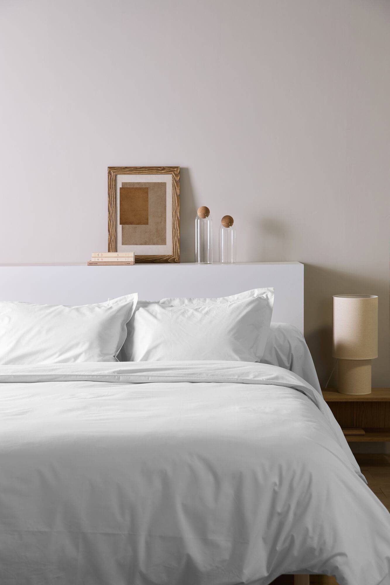 Drap housse percale bio Elise
