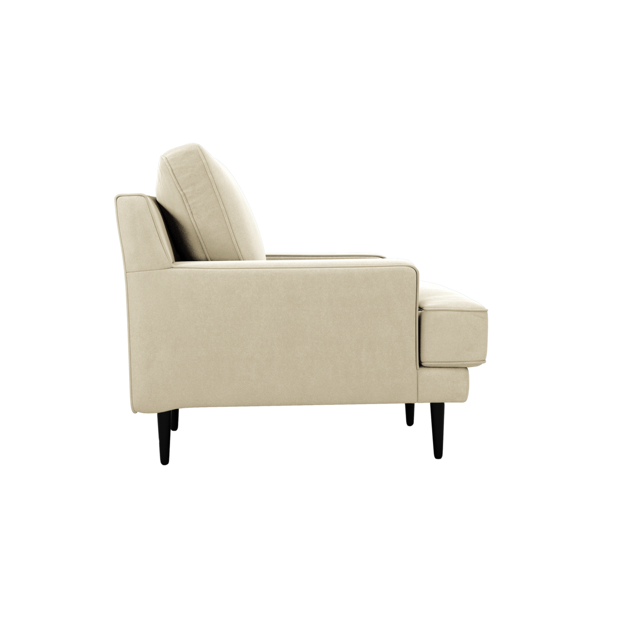 Fauteuil tissu velours Oscar Fauteuil tissu velours Oscar