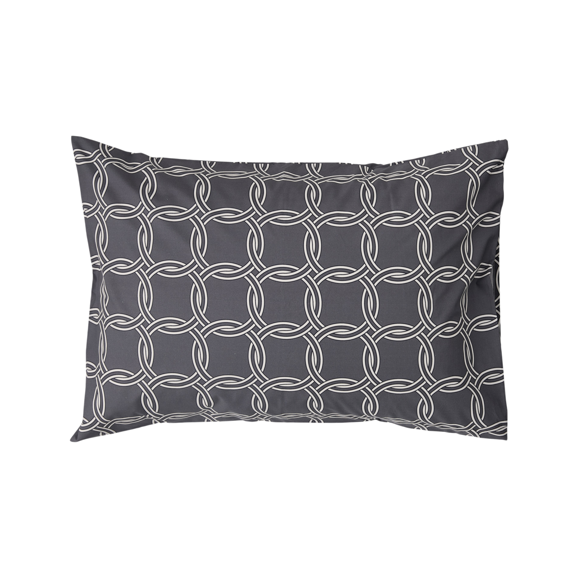 Lot de 2 taies d'oreiller percale Néo  rétro CAMIF