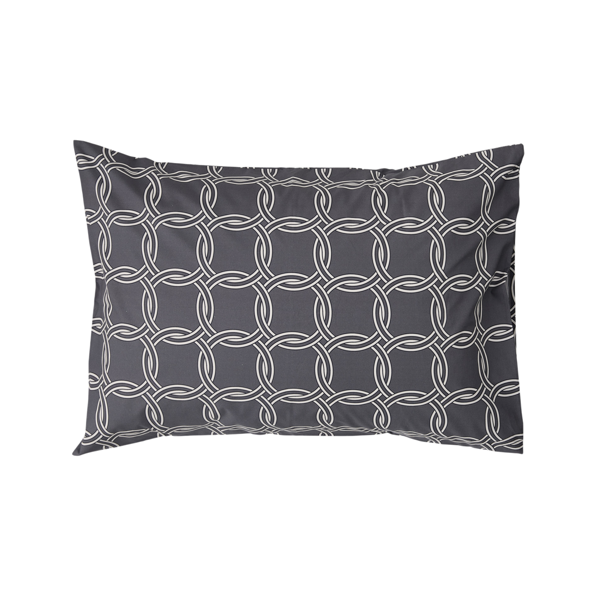 Lot de 2 taies d'oreiller percale Néo rétro CAMIF Lot de 2 taies d'oreiller percale Néo rétro CAMIF