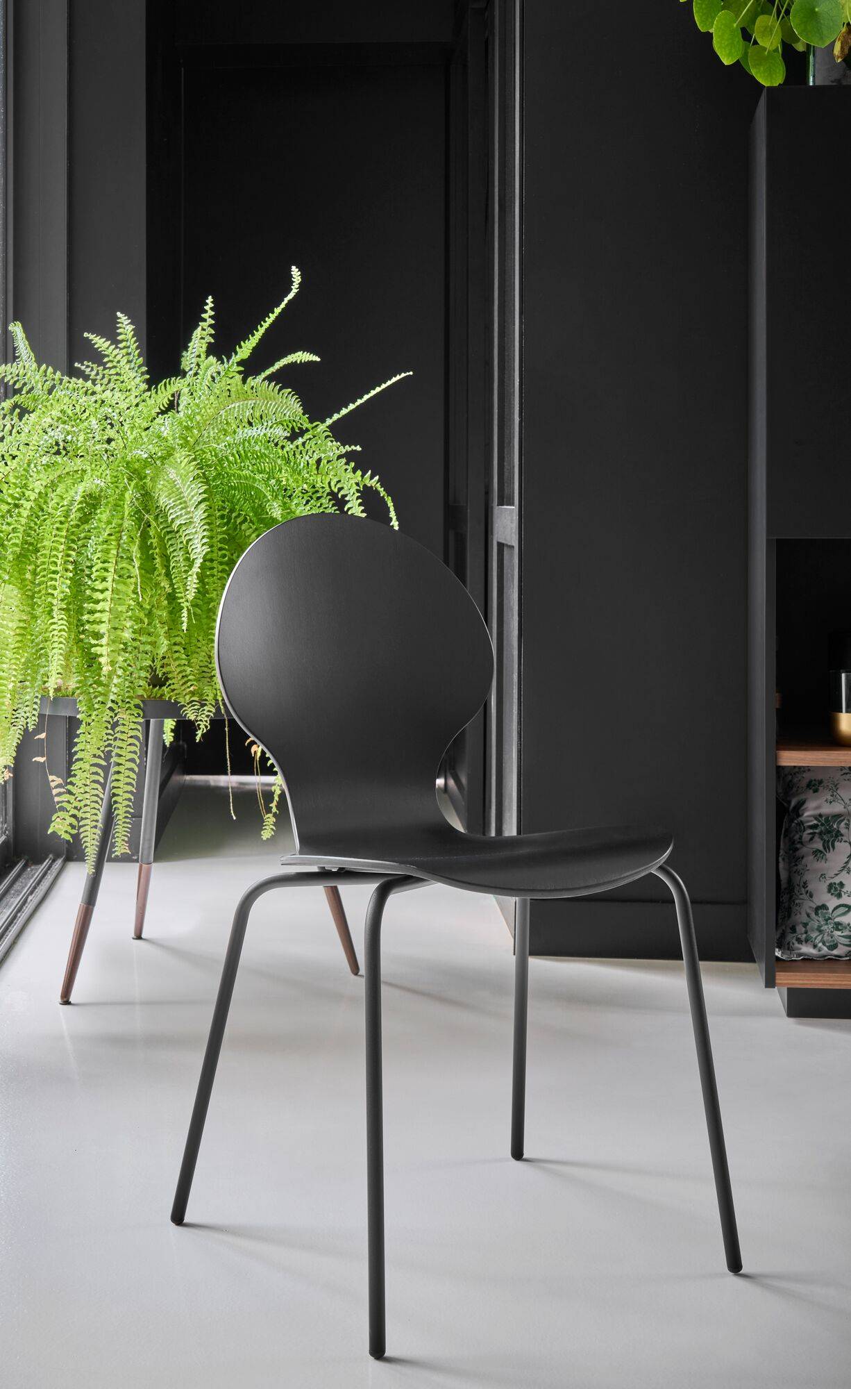 Lot de 2 chaises hêtre teinté Rosy - Image 1