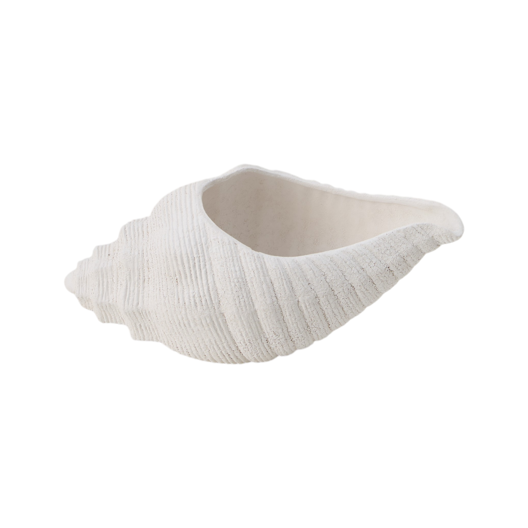 Centre de table céramique déco coquillage 32 cm Soizic