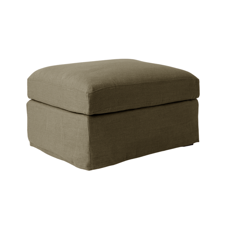 Pouf lin déhoussable Moëze Pouf lin déhoussable Moëze