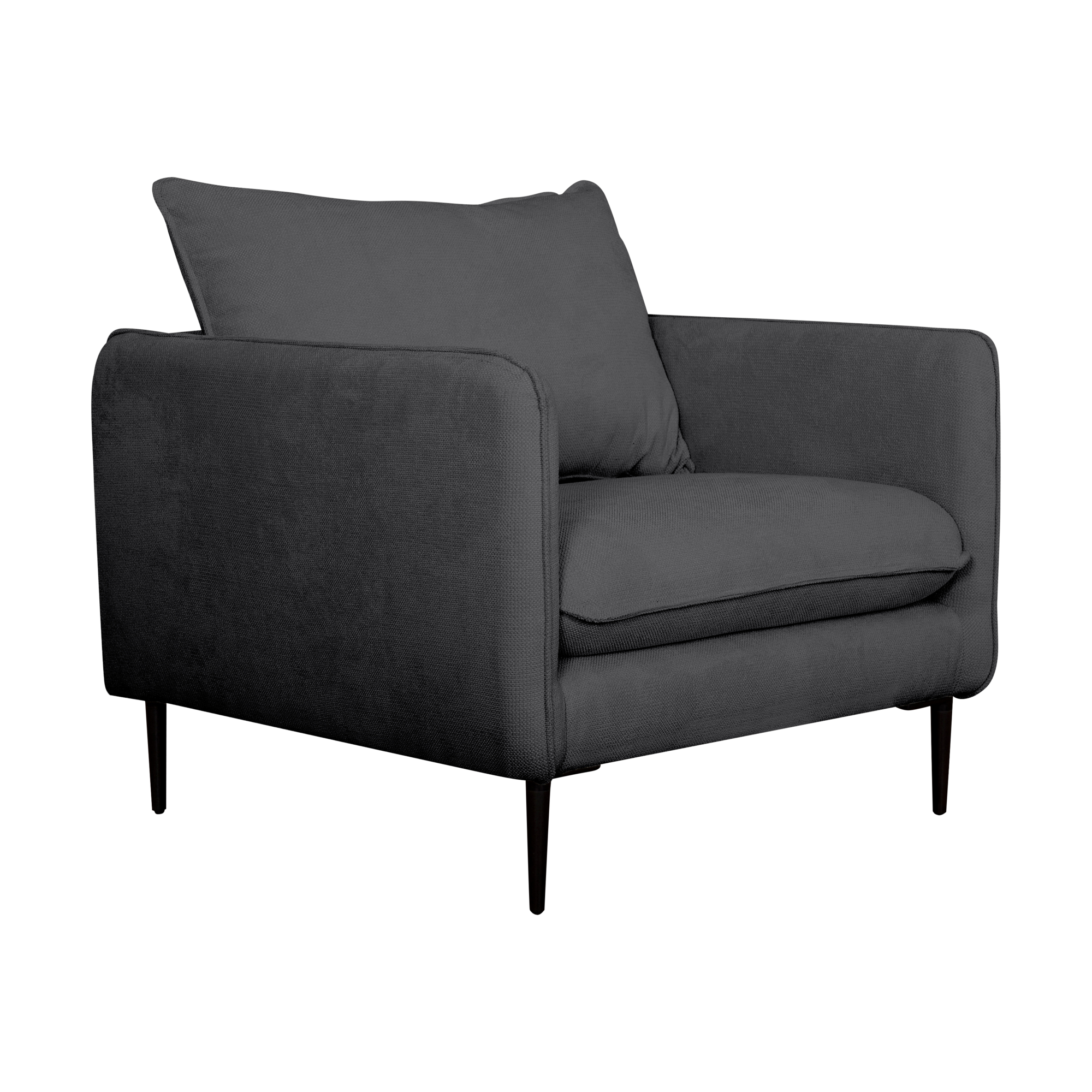 Fauteuil tissu Oden
