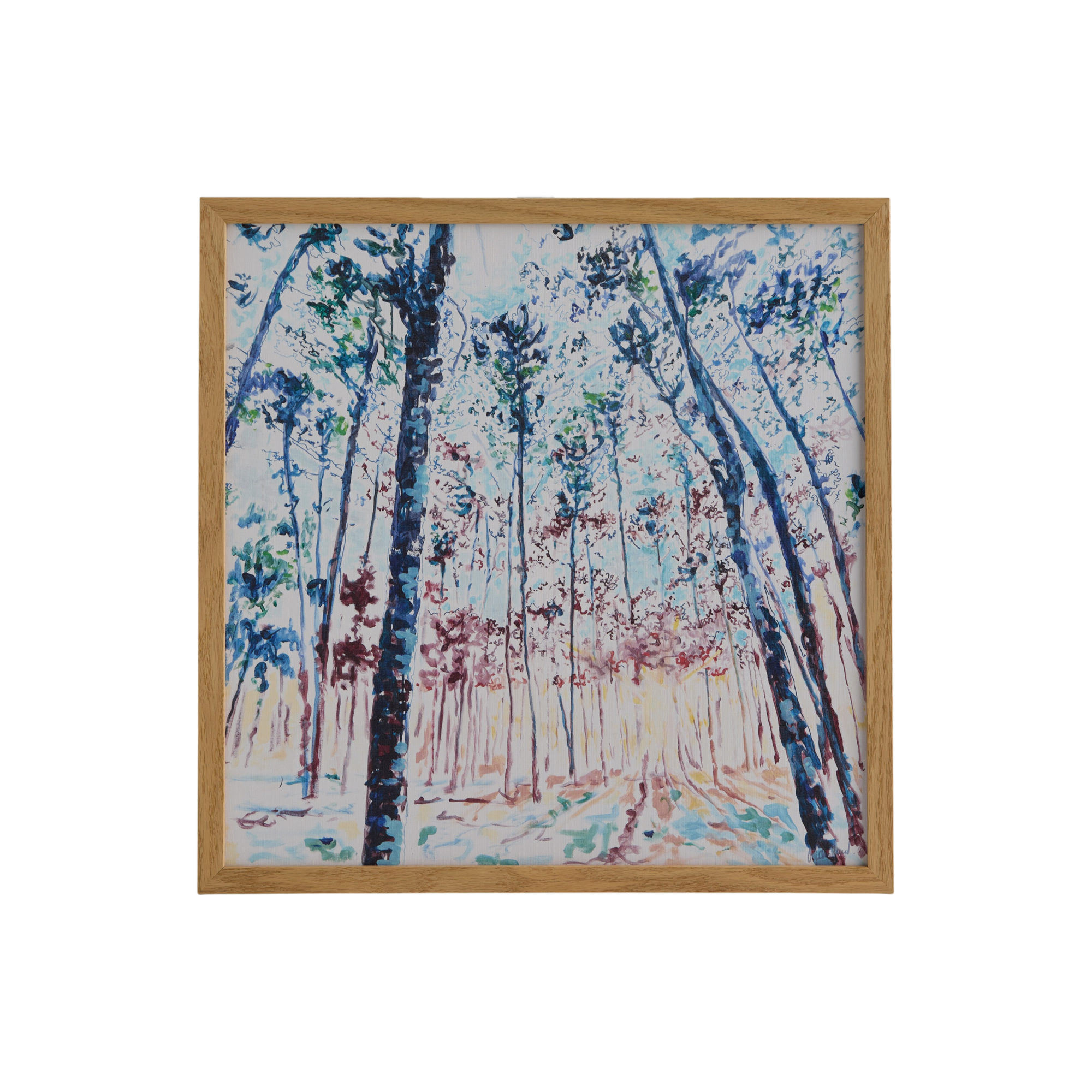 Tableau Les Allassins 50 x 50 cm