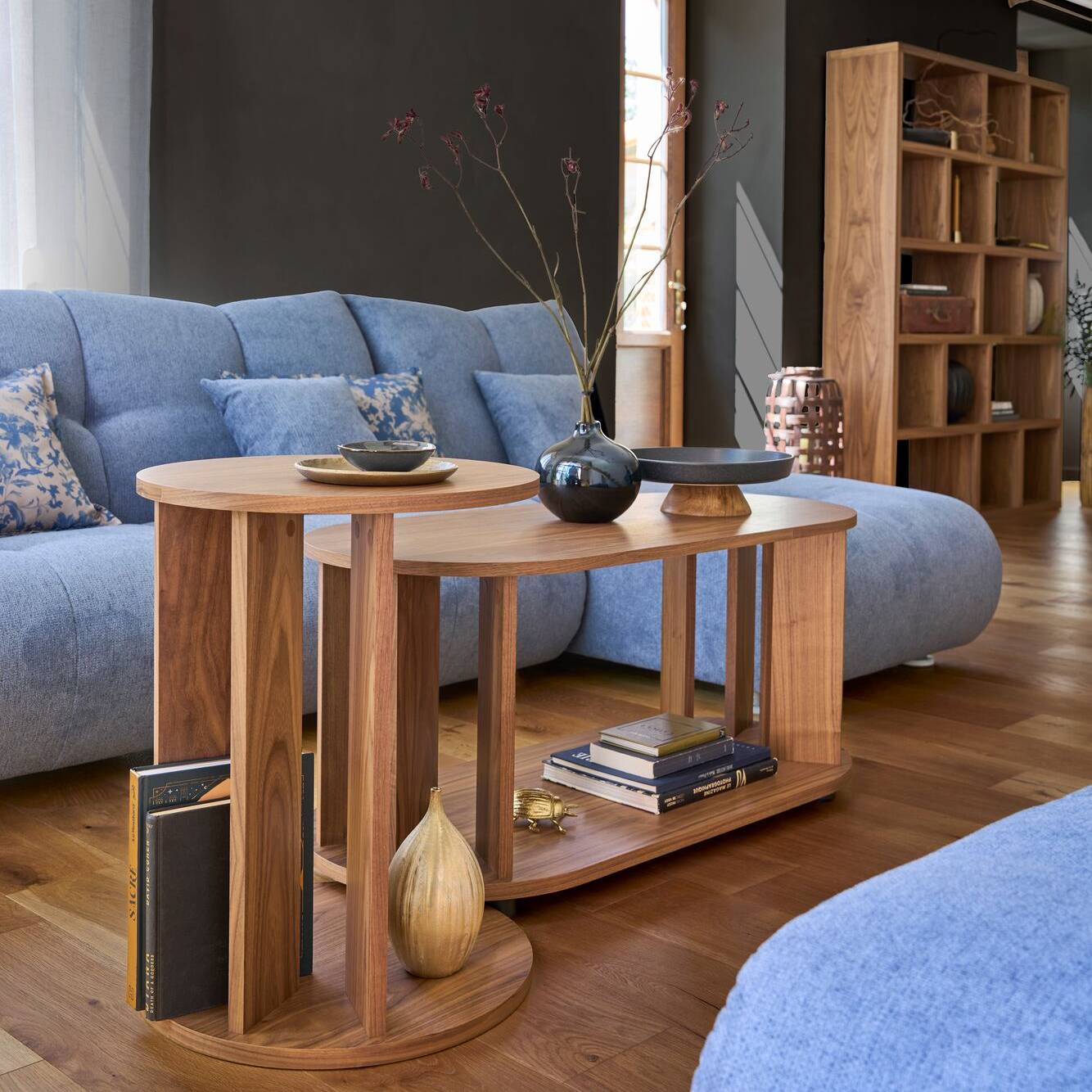 Table D'appoint Ronde Bois Nora-image