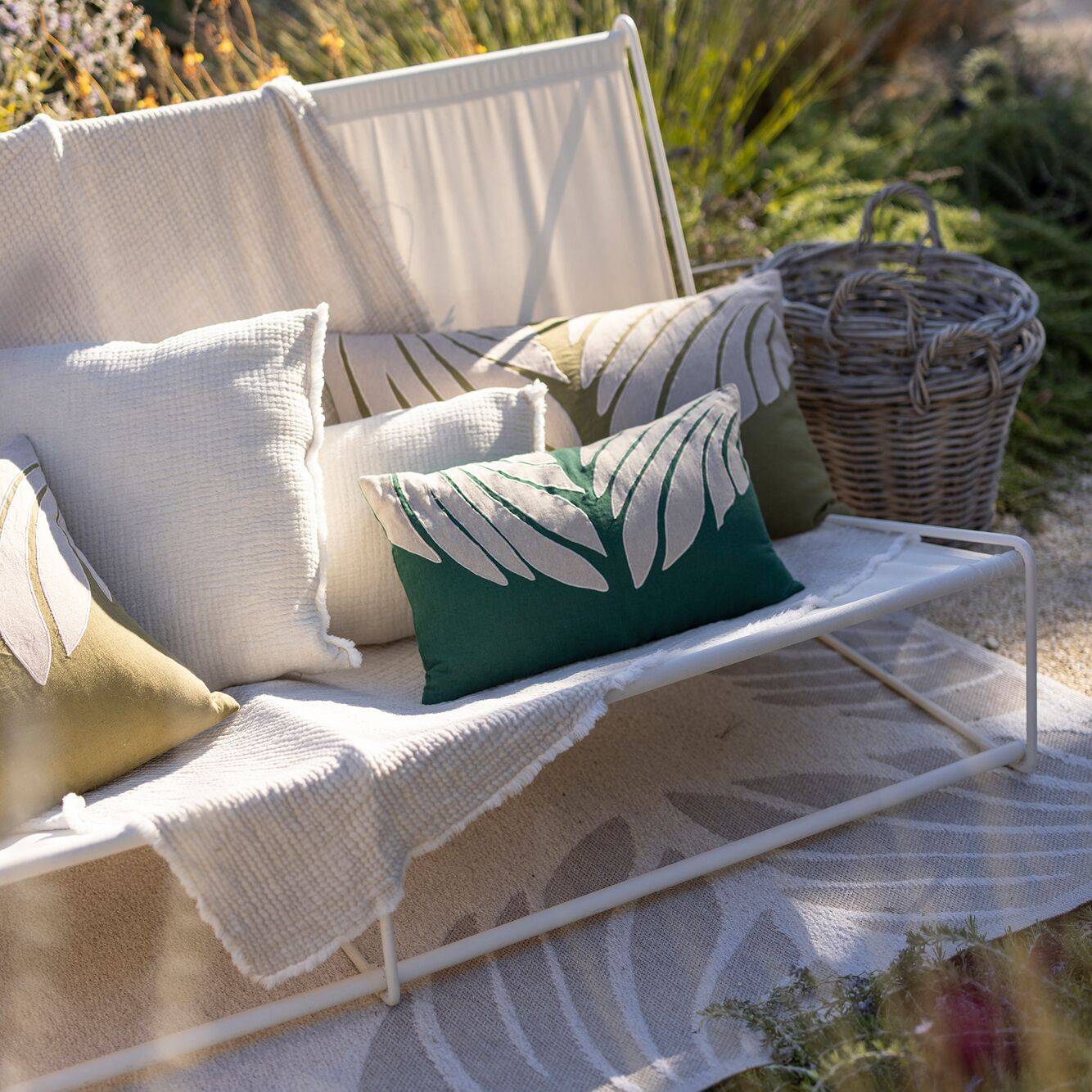 Coussin coton Emilio