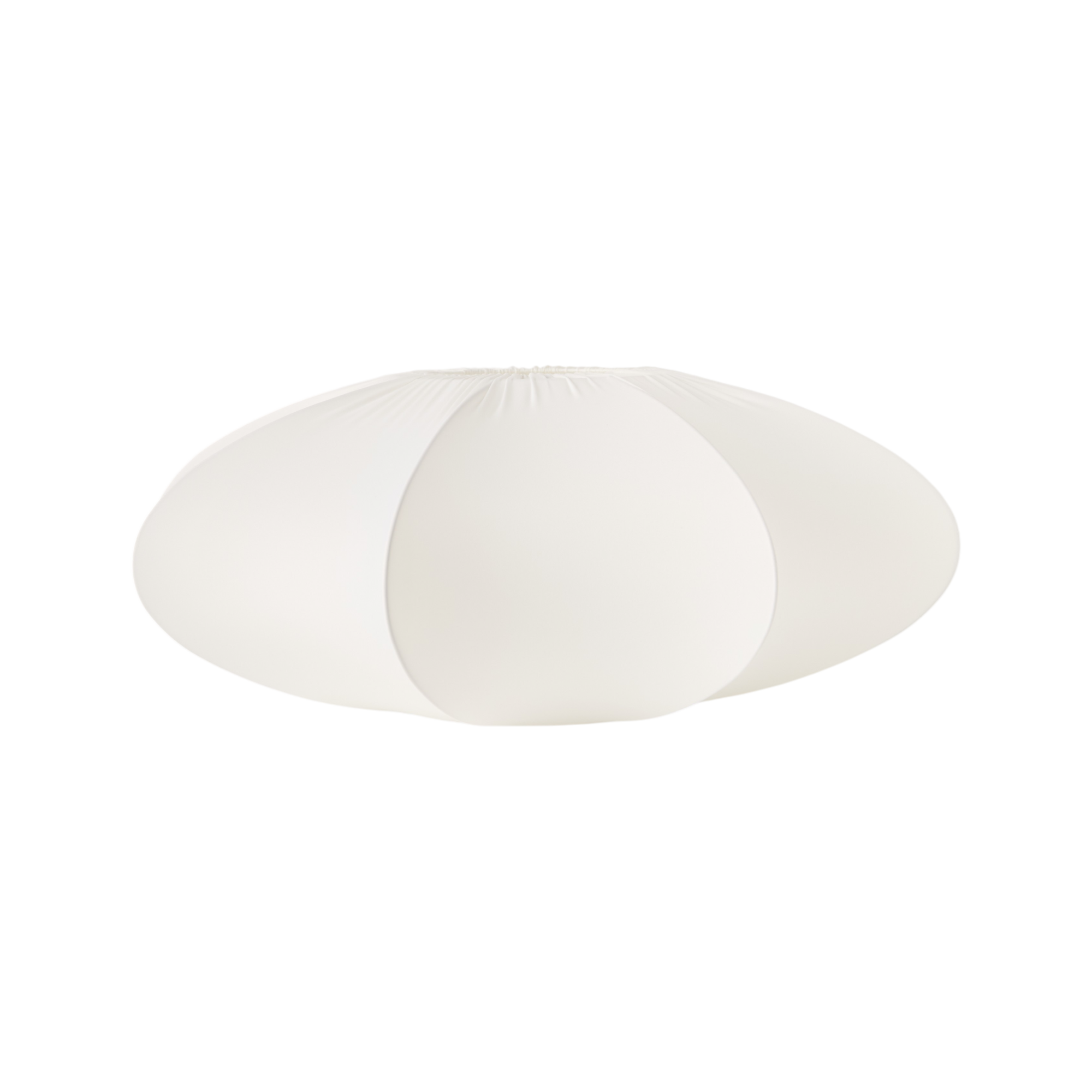 Abat-jour pour suspension stretch rosace blanche Rachela
