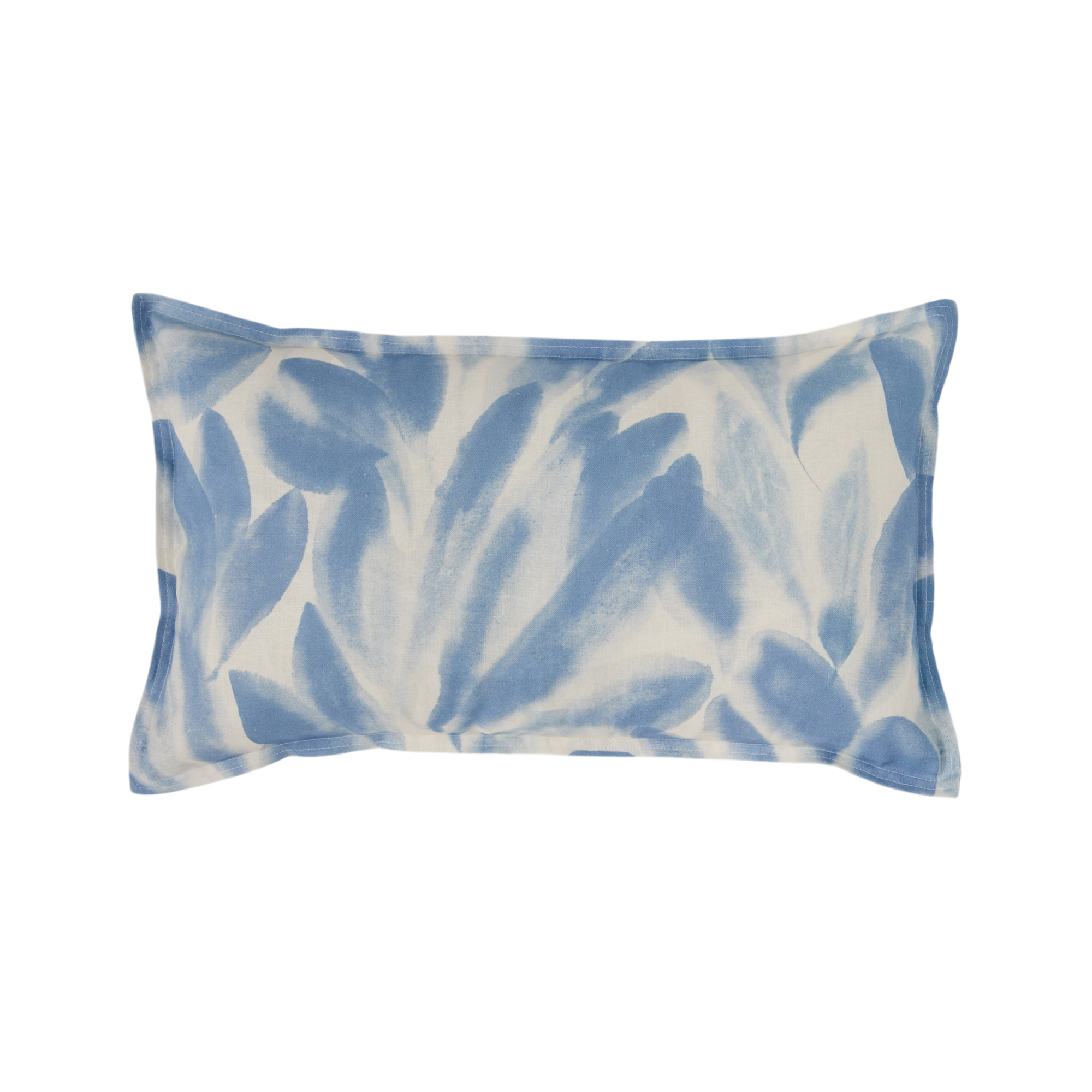 Coussin coton lin Plantain